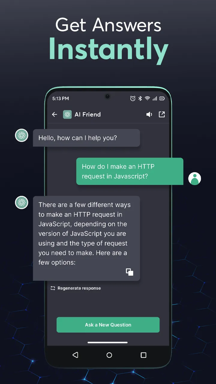 ChatAI - AI Chatbot Assistant | Indus Appstore | Screenshot