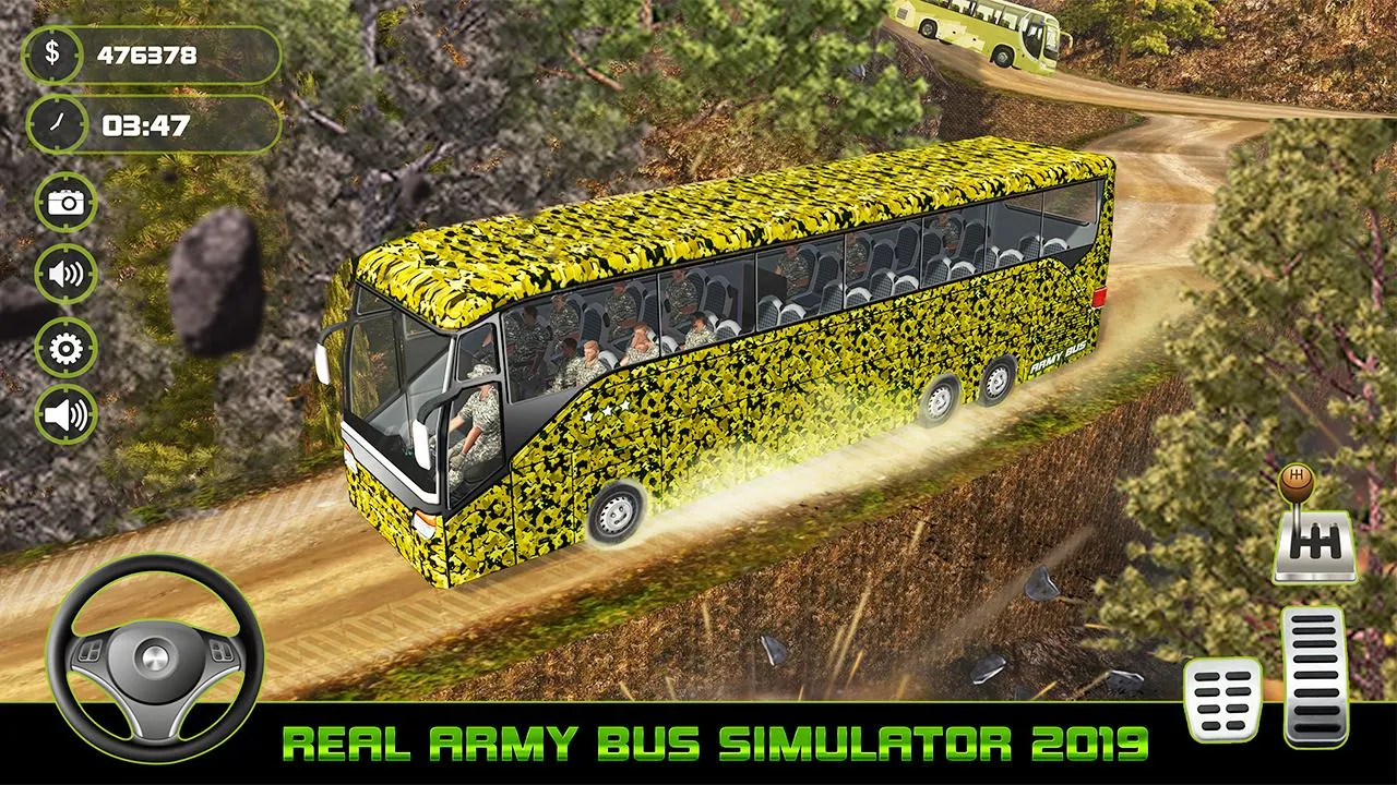 Offroad US Army Bus Transport | Indus Appstore | Screenshot