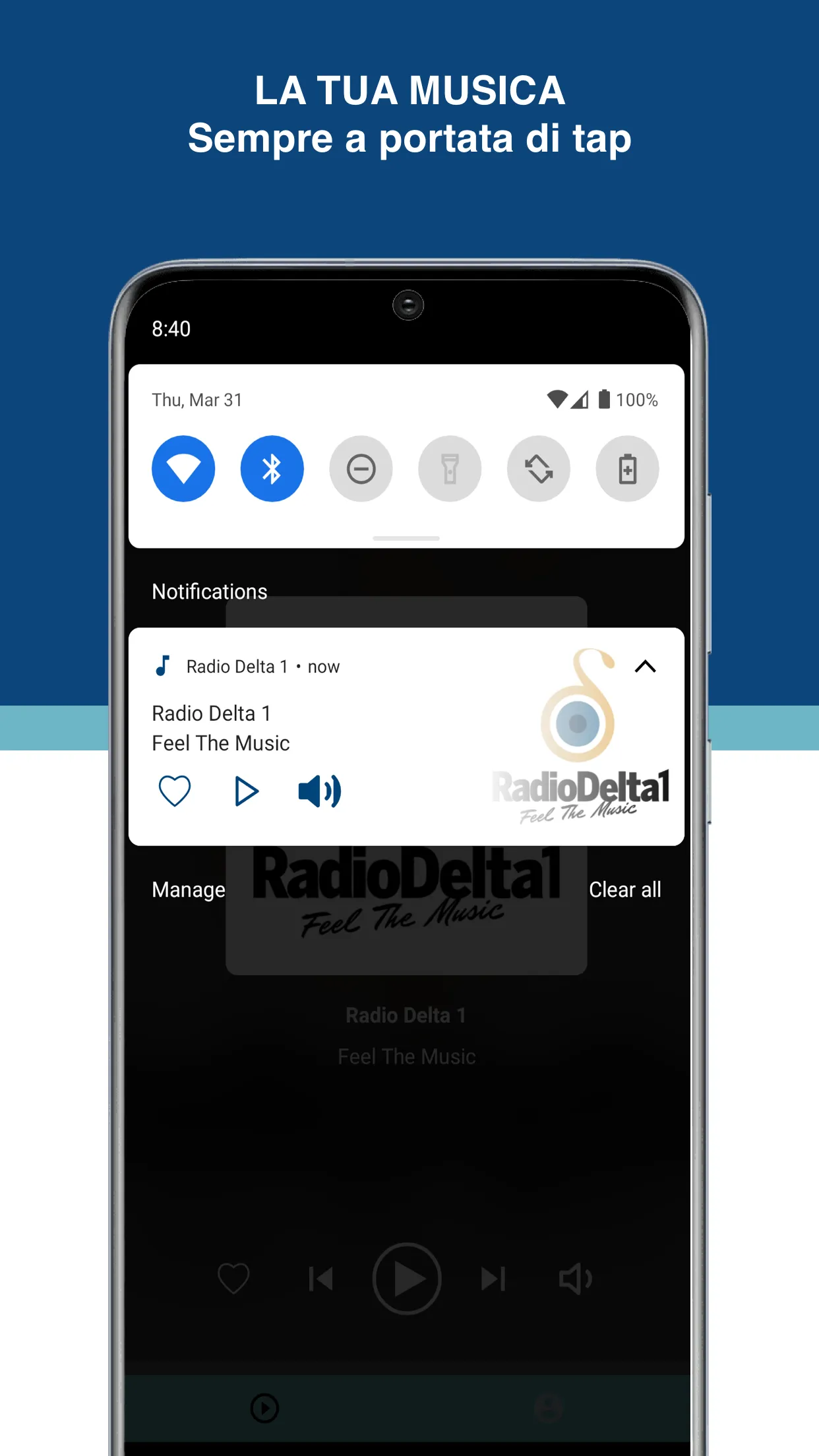 Radio Delta 1 | Indus Appstore | Screenshot