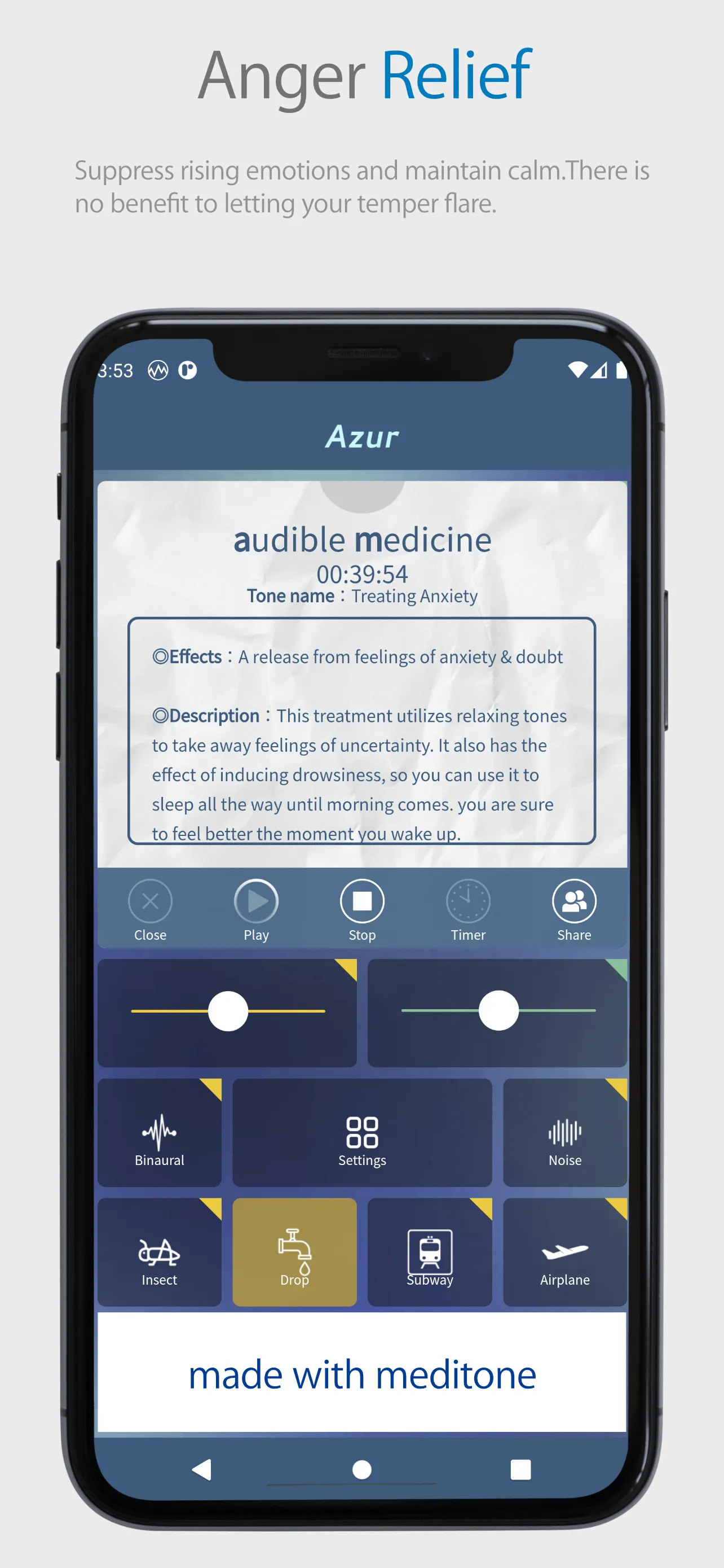 meditone® Azur | Indus Appstore | Screenshot