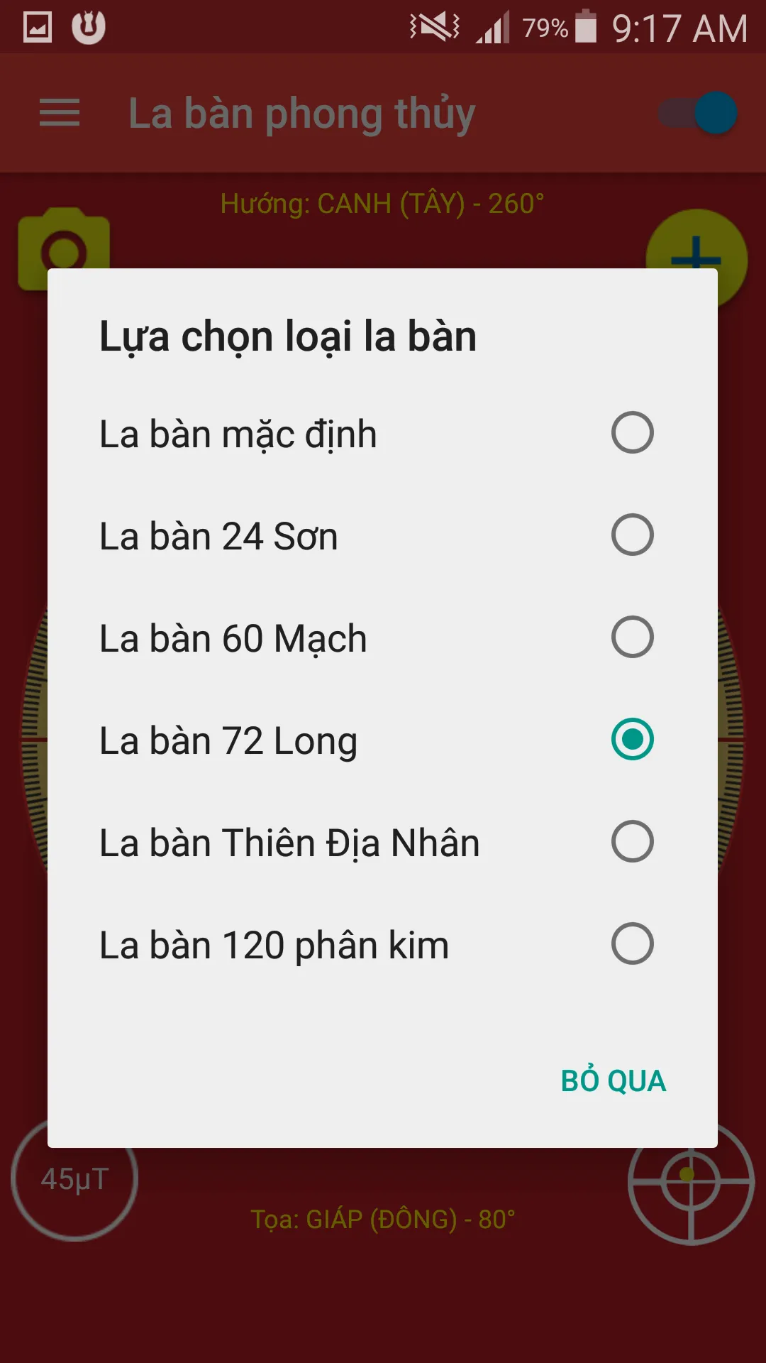 La ban phong thuy | Indus Appstore | Screenshot