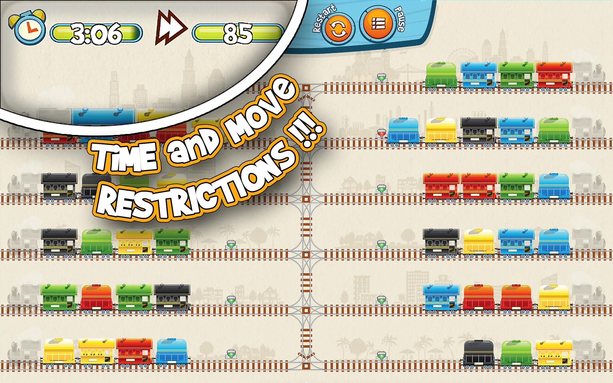 TrainMix: Puzzle & Strategy | Indus Appstore | Screenshot