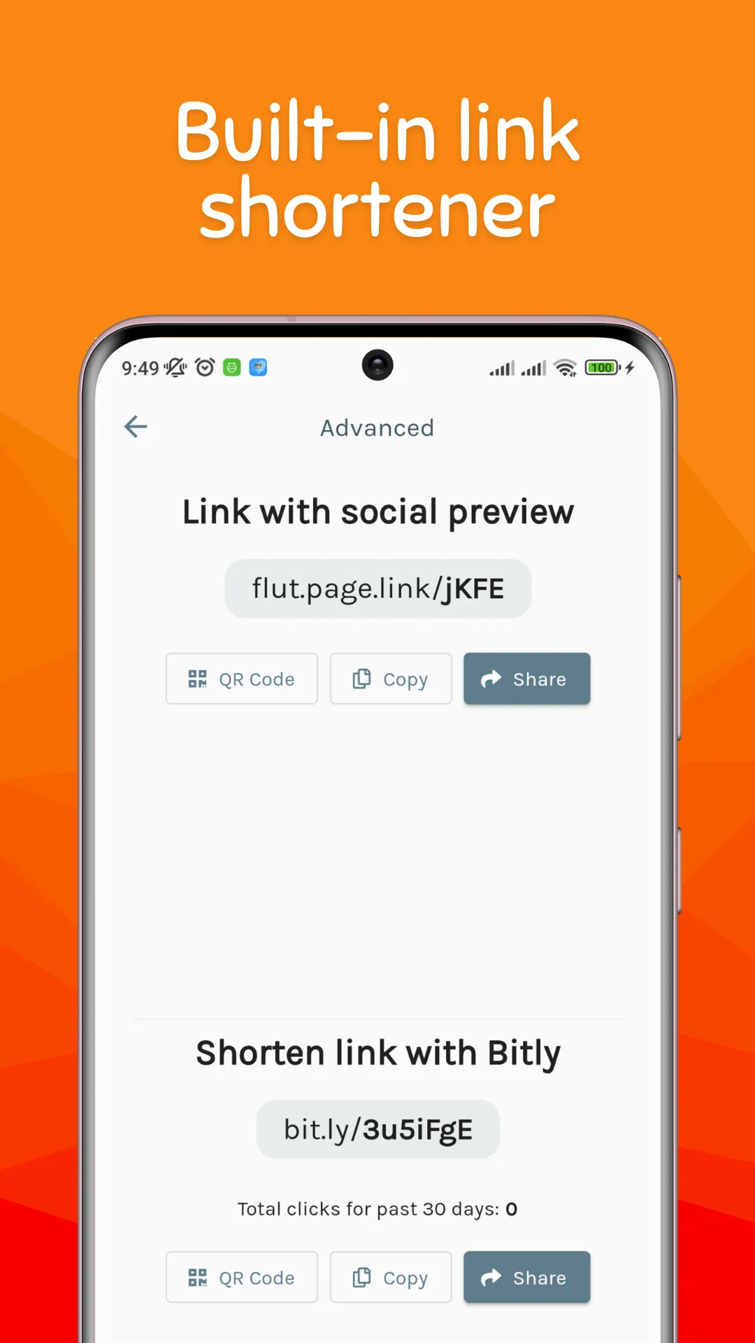 Flutree - Colourful bio page | Indus Appstore | Screenshot