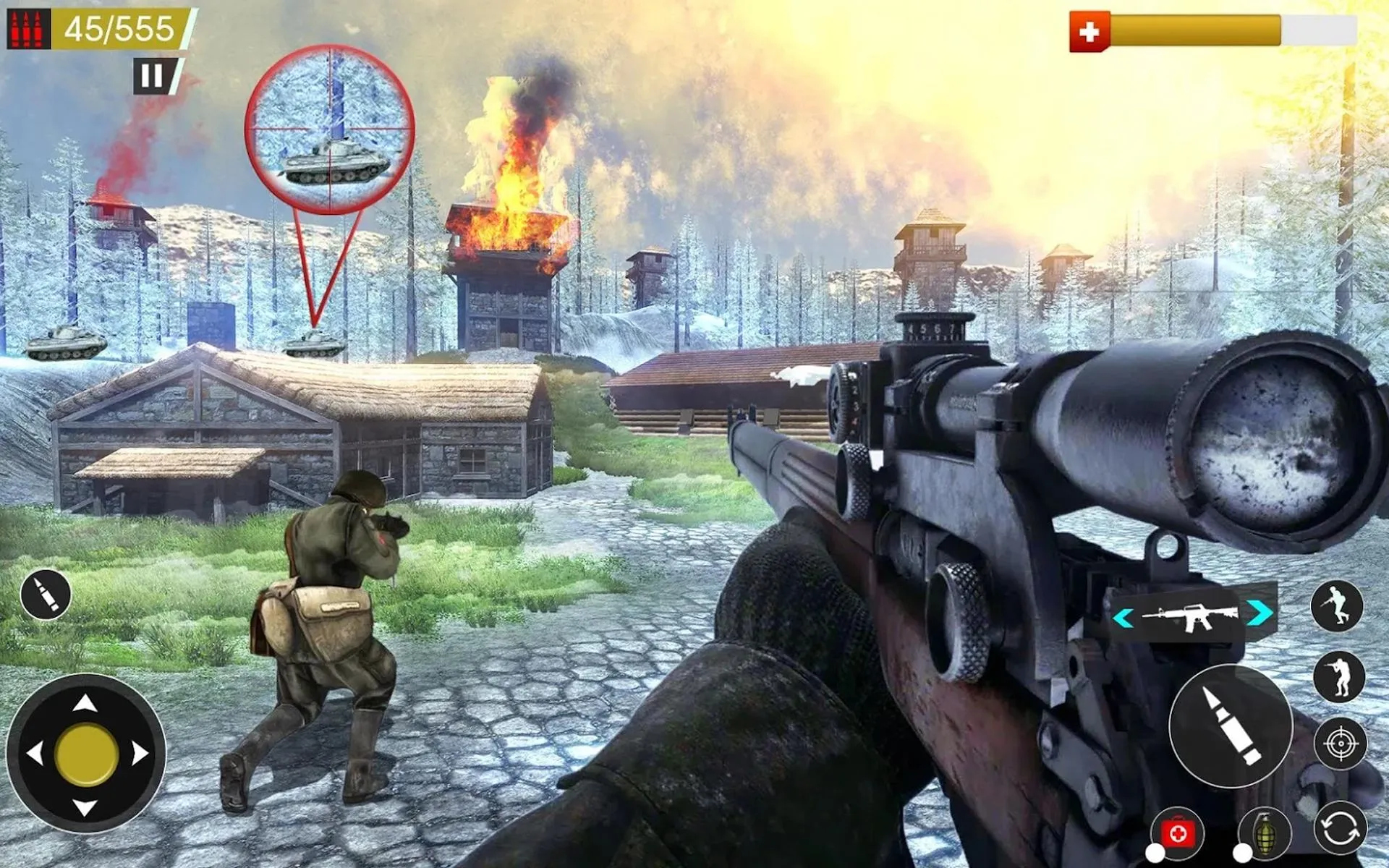 World War Fps Shooting Games | Indus Appstore | Screenshot