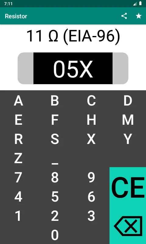 SMD Resistor Code - Calculator | Indus Appstore | Screenshot