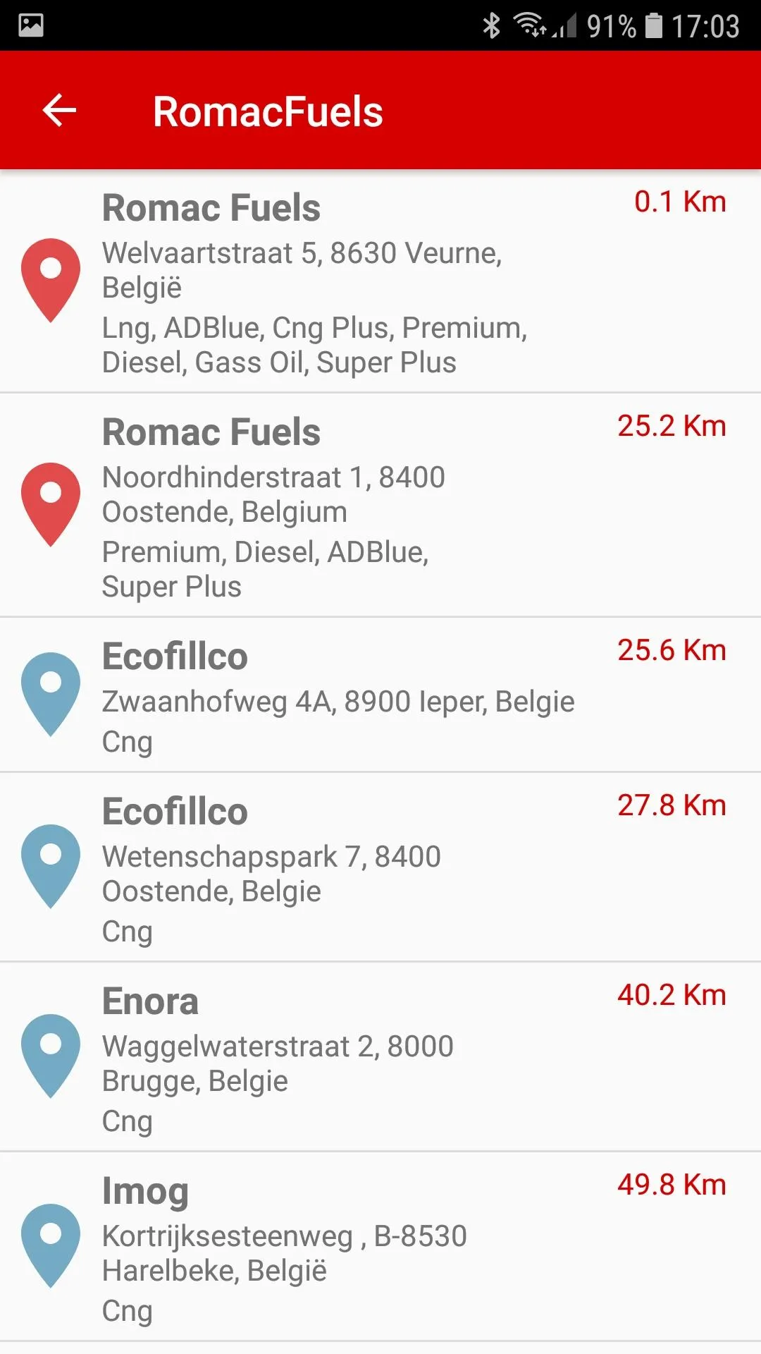 Romac Fuels | Indus Appstore | Screenshot