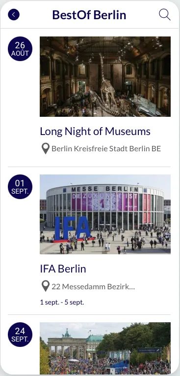 BestOf Berlin | Indus Appstore | Screenshot