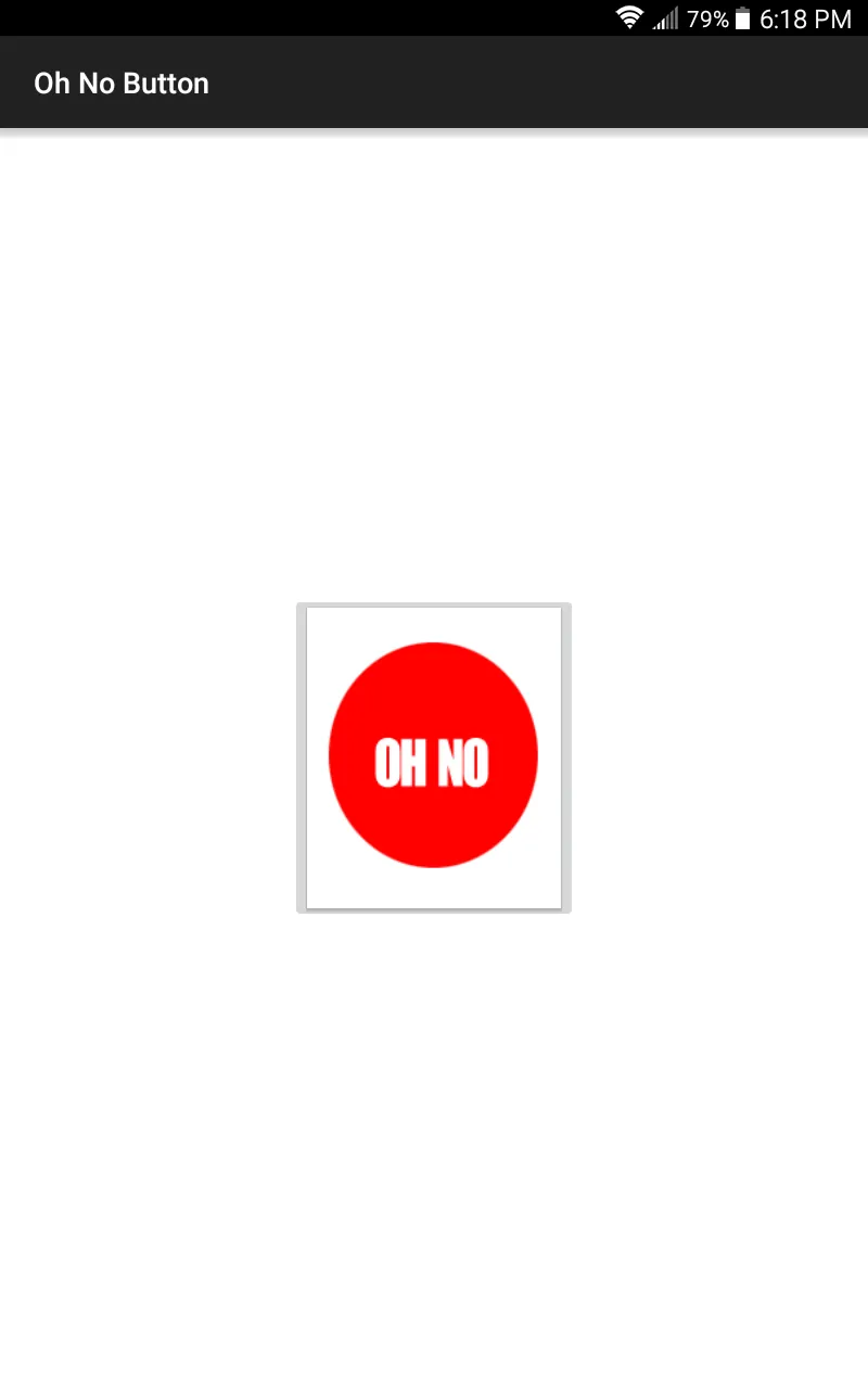 Oh No Button | Indus Appstore | Screenshot