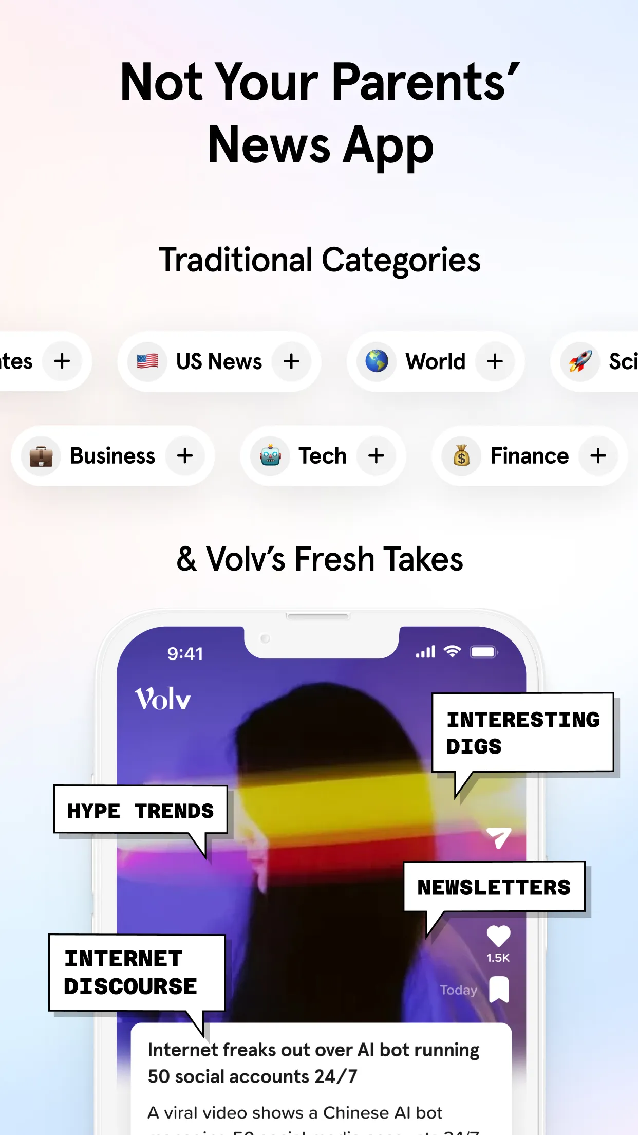 Volv - Curated 9-Second News | Indus Appstore | Screenshot