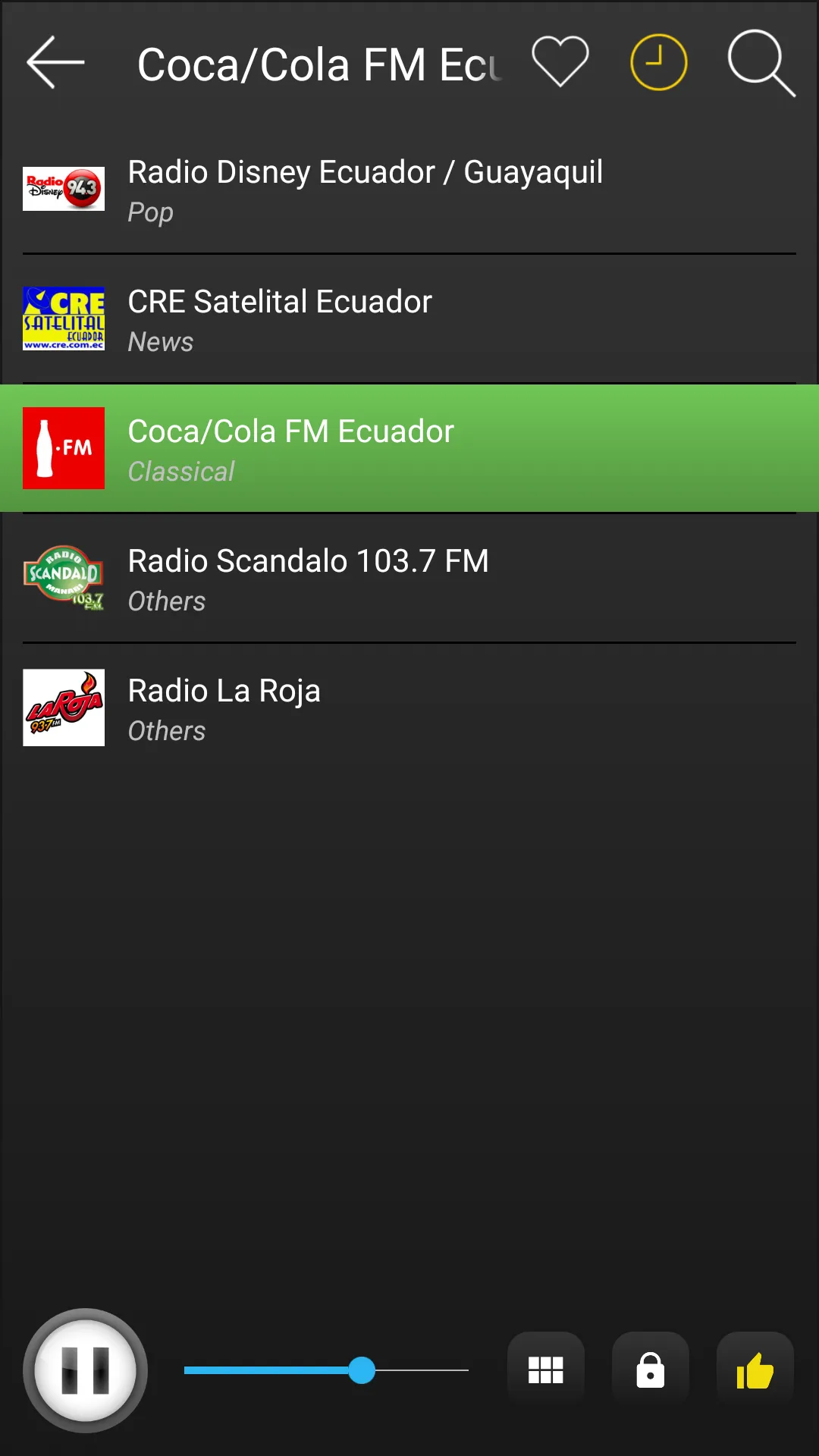 Ecuador Radio FM AM Music | Indus Appstore | Screenshot