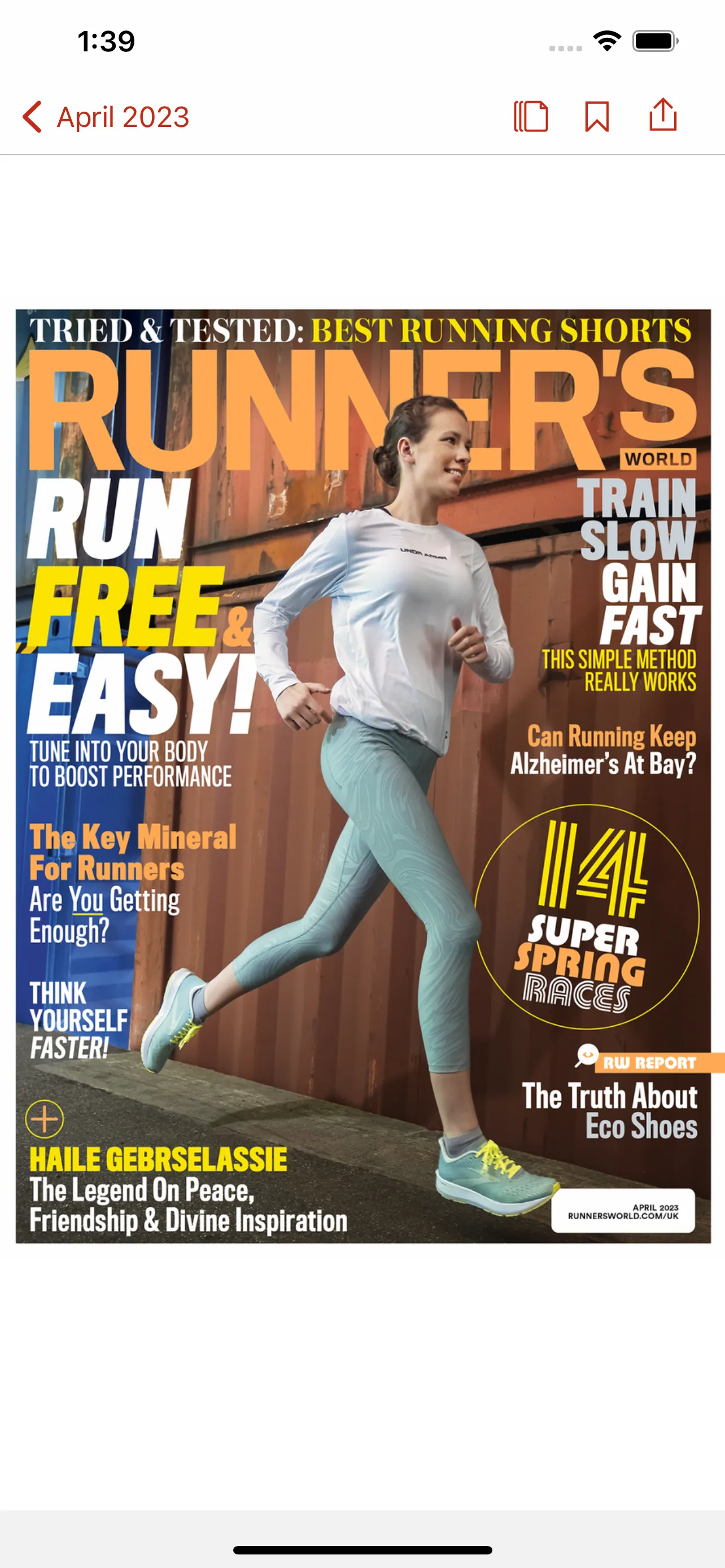 Runner's World UK | Indus Appstore | Screenshot