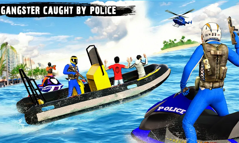 Police Jet Ski Chase Crime Sim | Indus Appstore | Screenshot