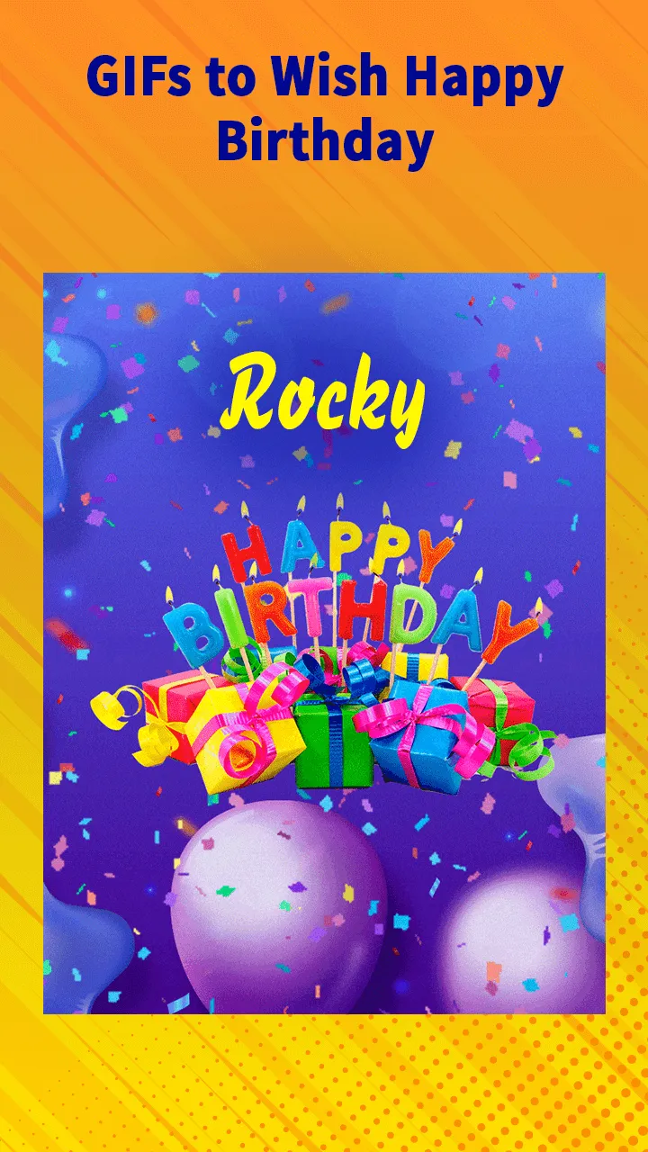 Happy Birthday Wishes GIF | Indus Appstore | Screenshot