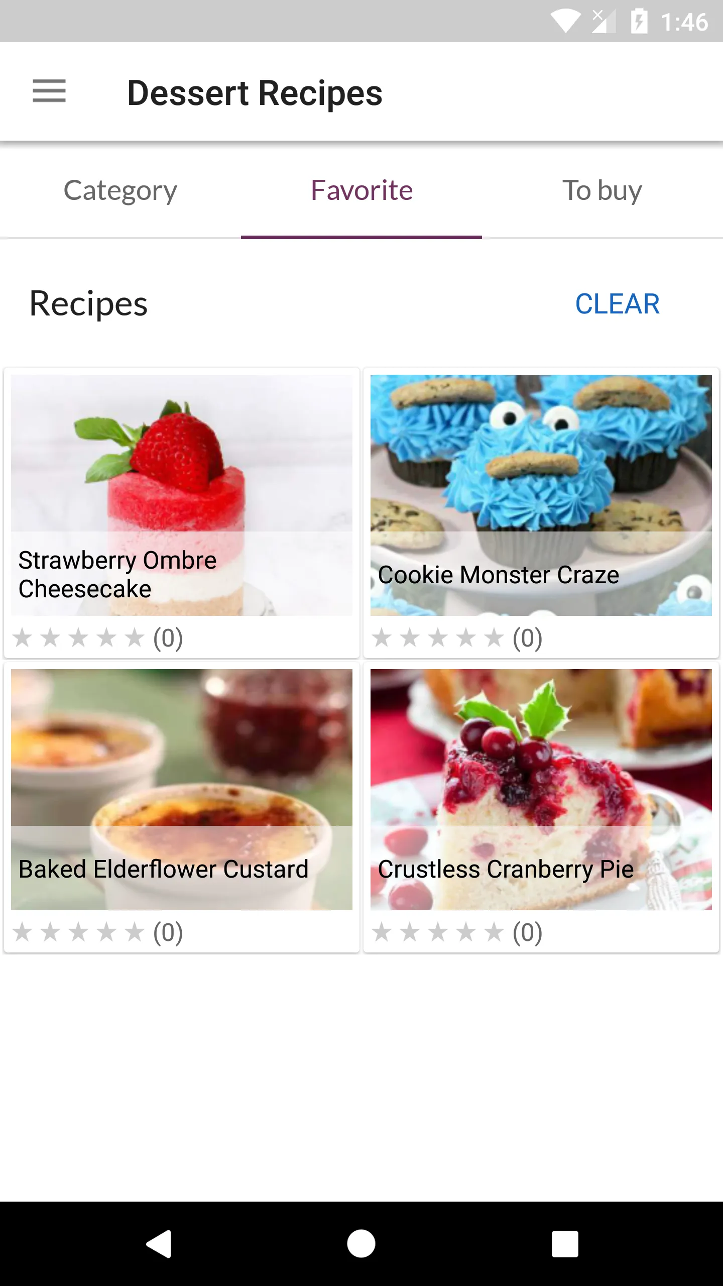 Dessert Recipes | Indus Appstore | Screenshot