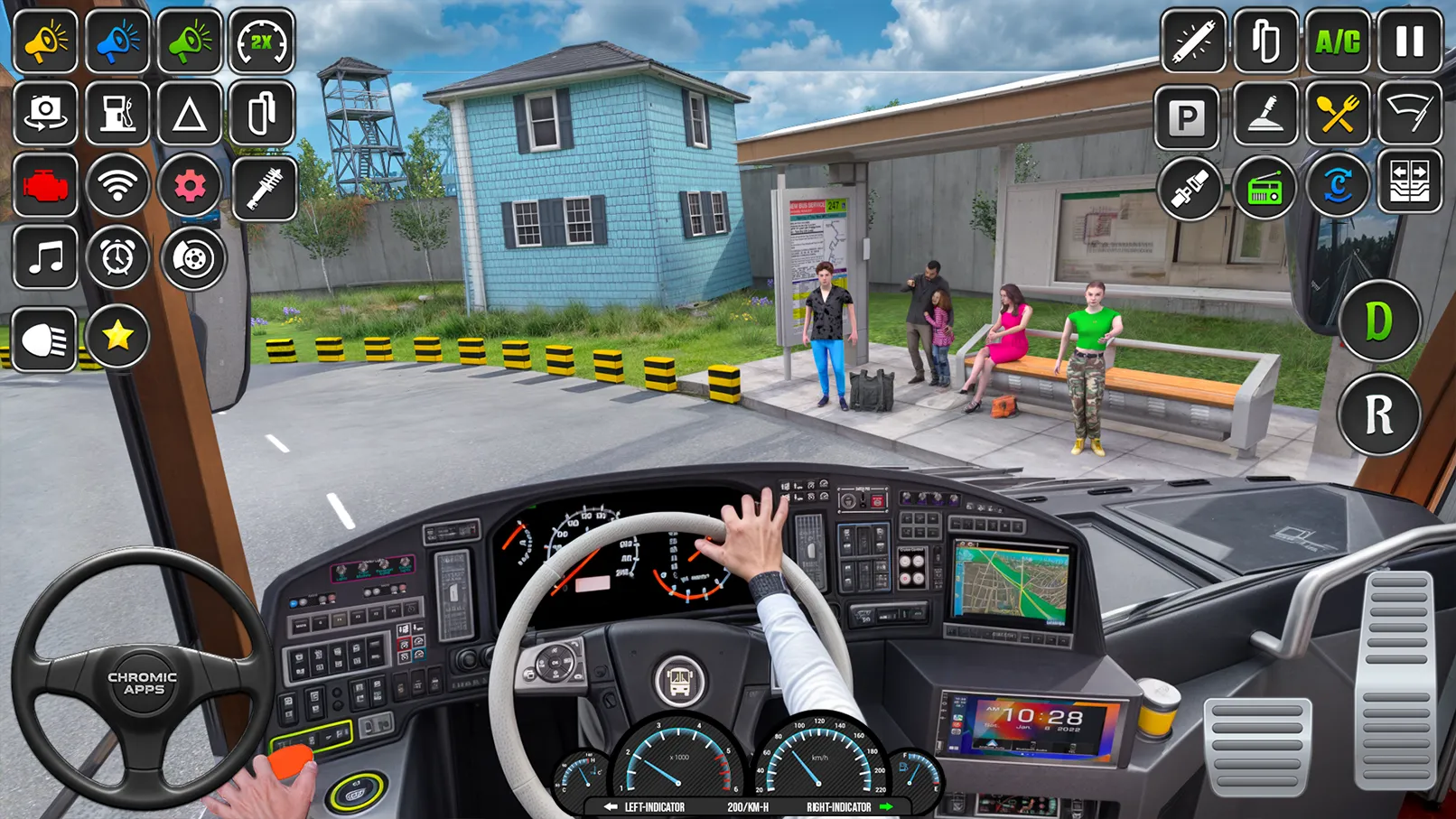 Bus Driving 3D City Bus Games | Indus Appstore | Screenshot