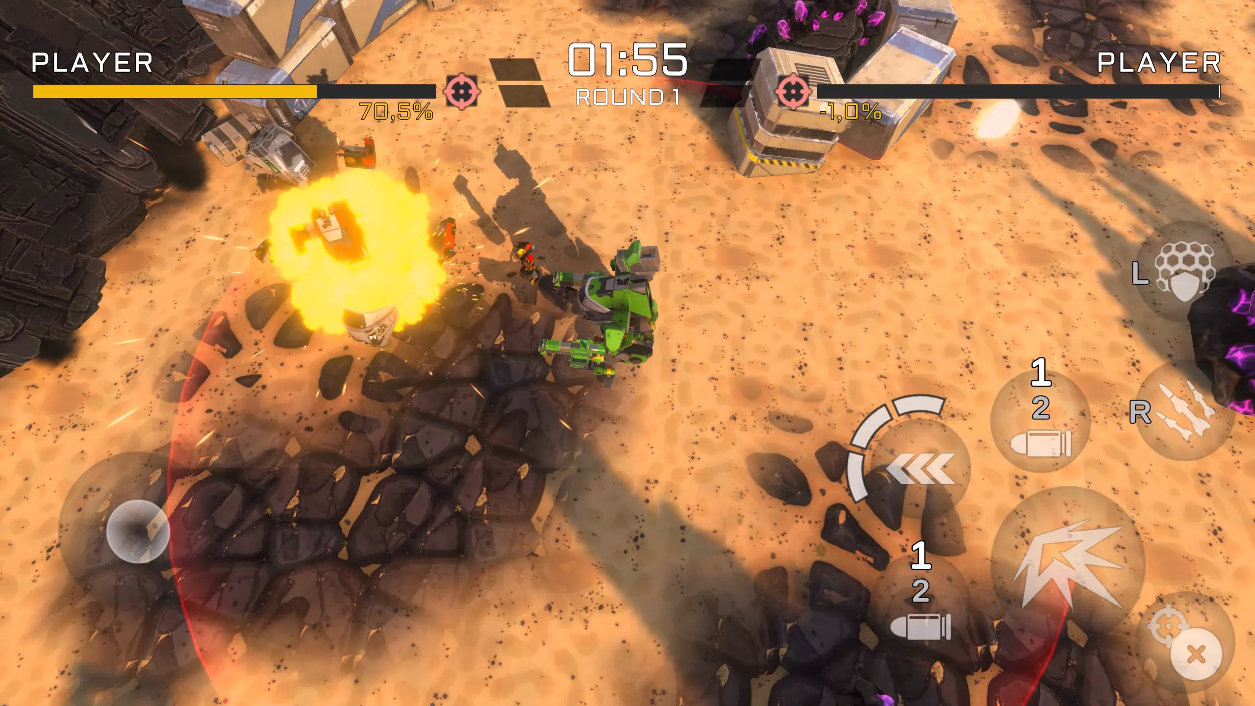 CORE: Multiplayer Mech Arena | Indus Appstore | Screenshot