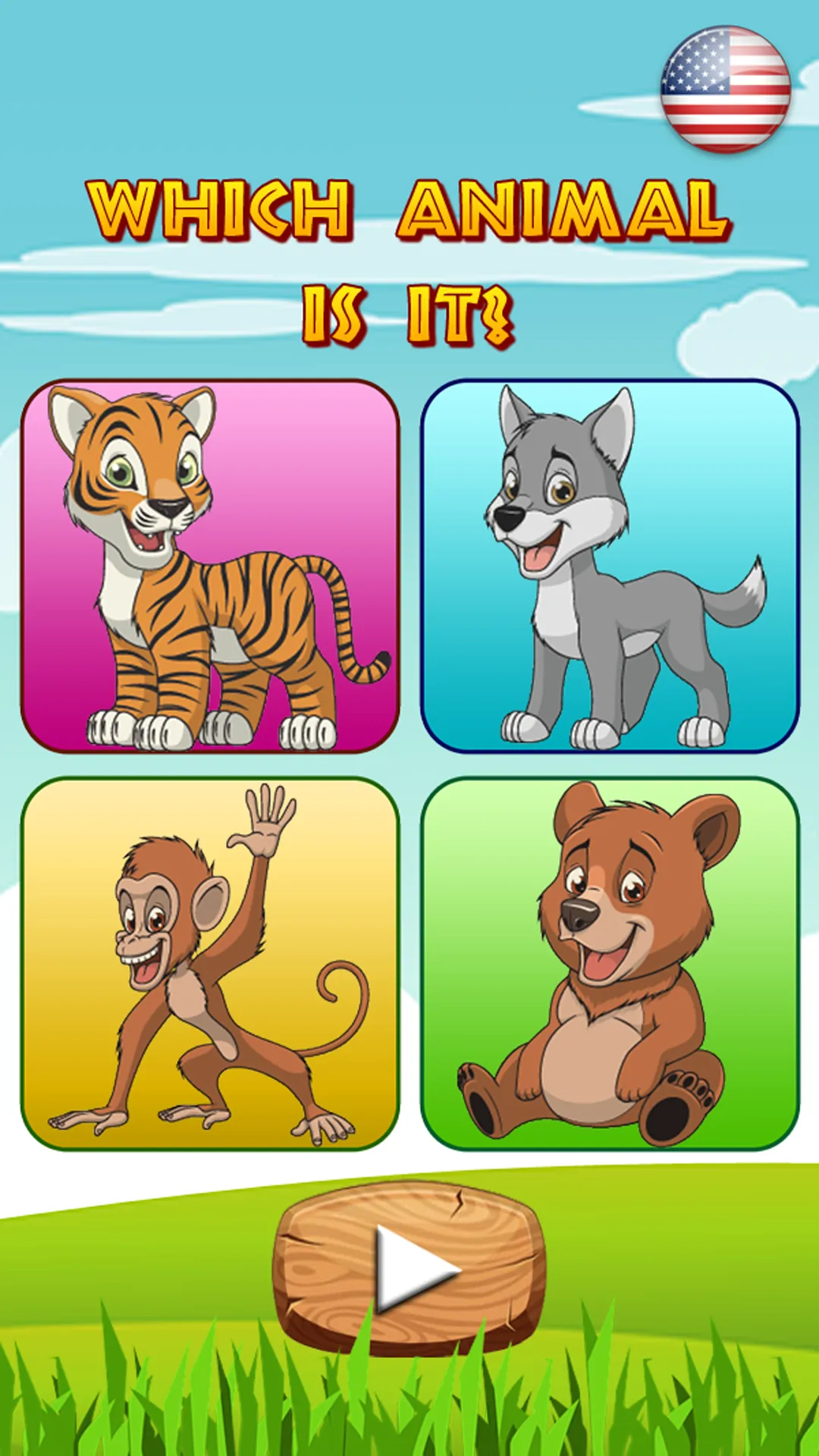 Animals names and sounds | Indus Appstore | Screenshot