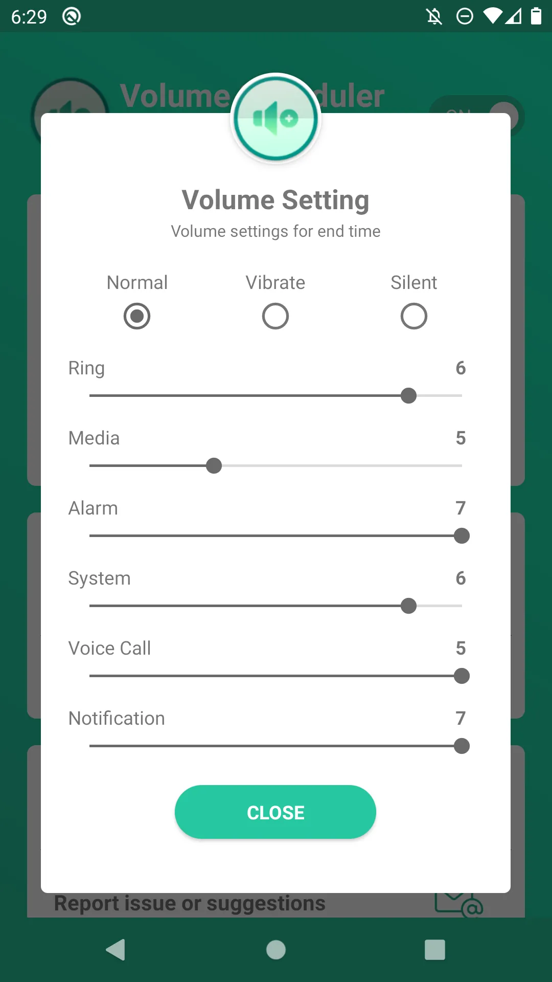 Volume Scheduler - silent mode | Indus Appstore | Screenshot