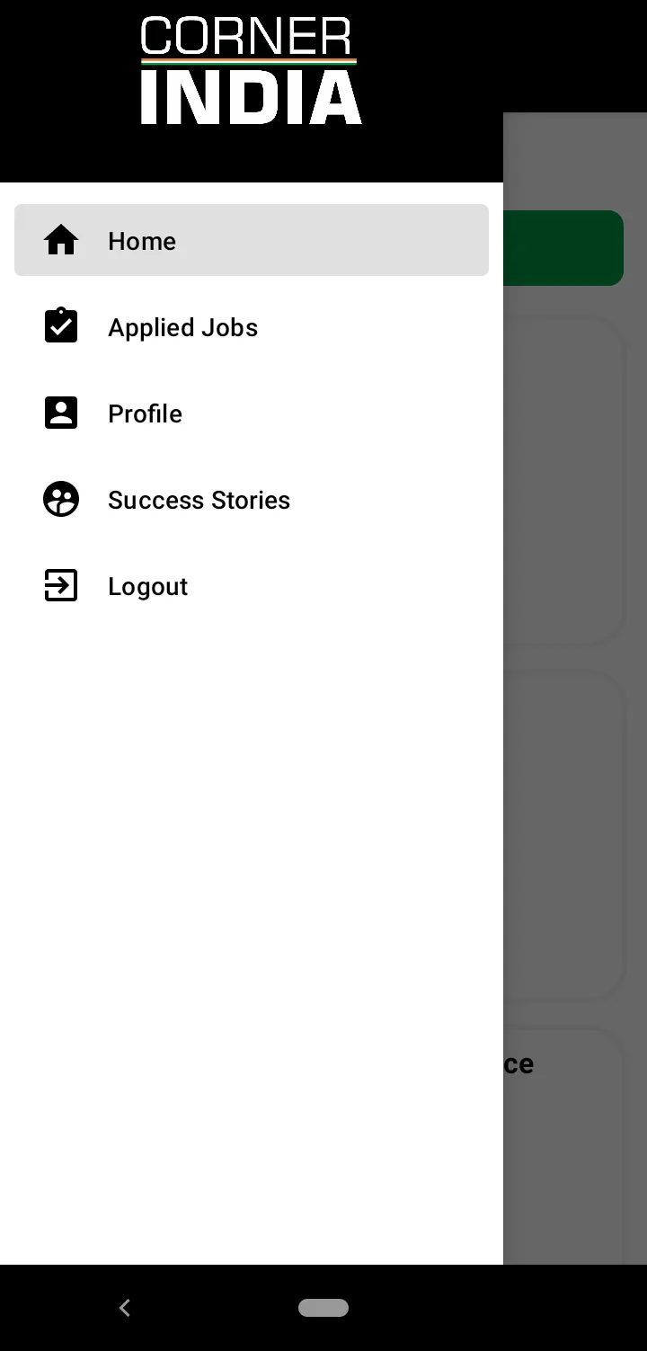 Corner India - Jobs | Indus Appstore | Screenshot