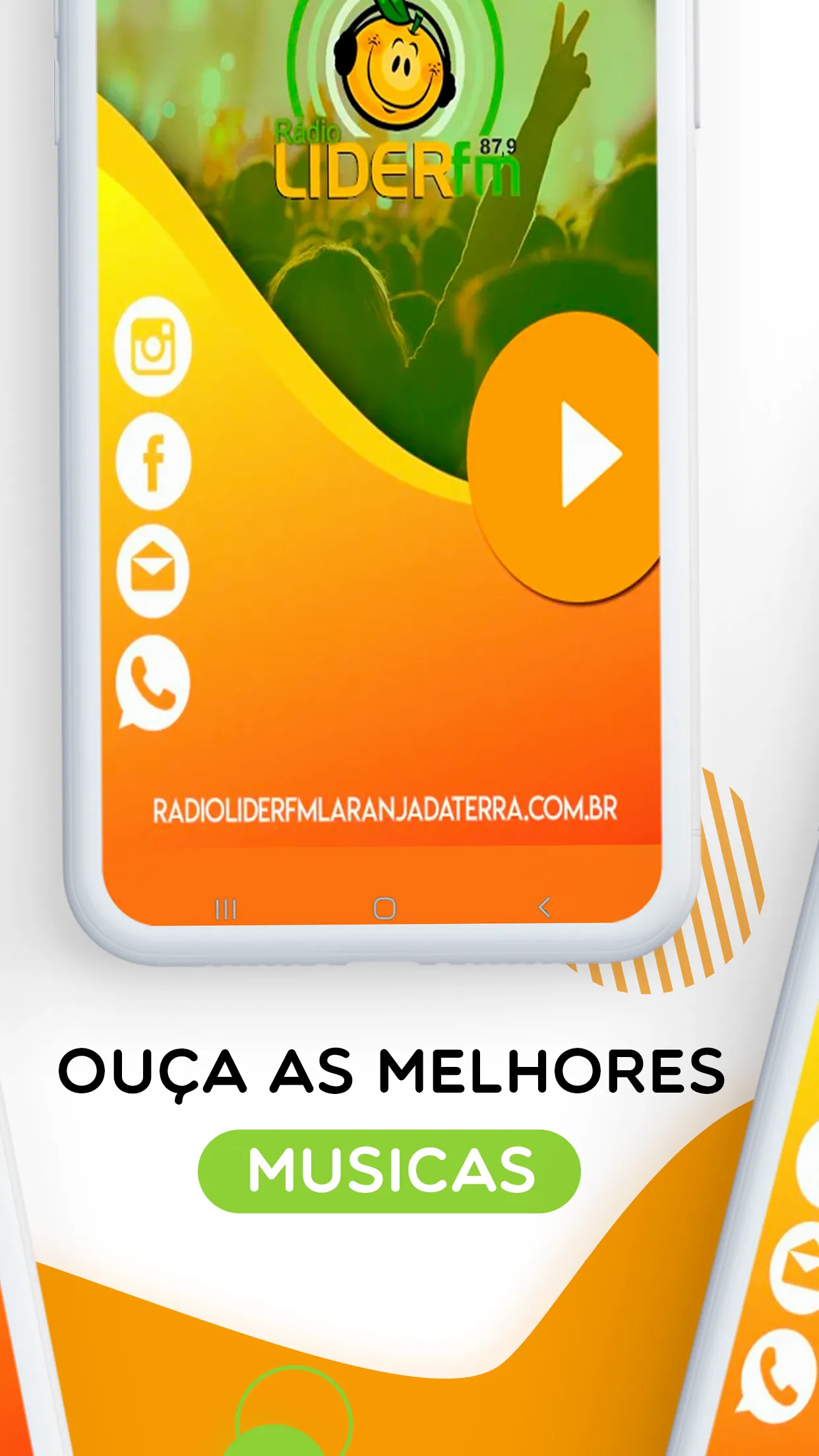 Lider 87.9 - Laranja da Terra | Indus Appstore | Screenshot