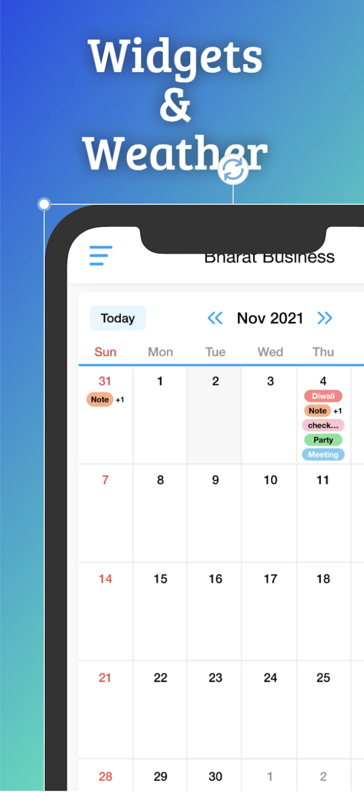 2025 Calendar Business Planner | Indus Appstore | Screenshot