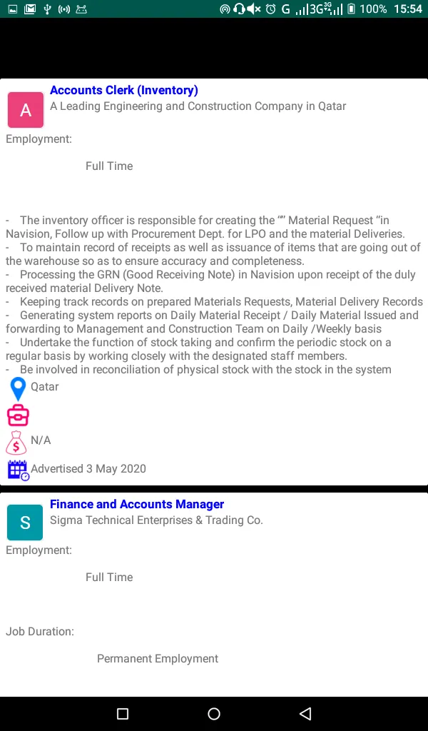 Qatar Jobs, Jobs in Qatar | Indus Appstore | Screenshot