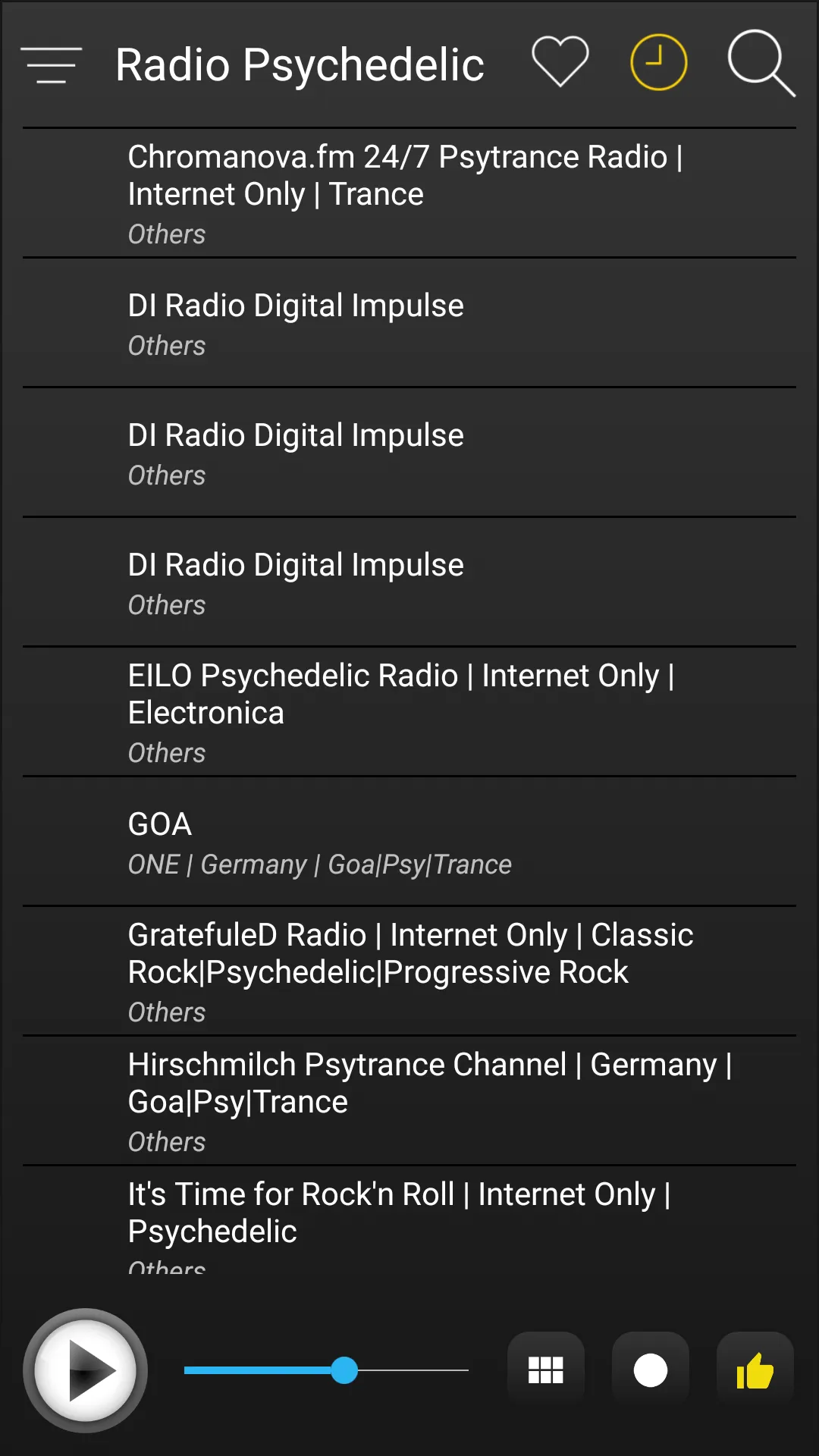 Psychedelic Radio FM AM Music | Indus Appstore | Screenshot