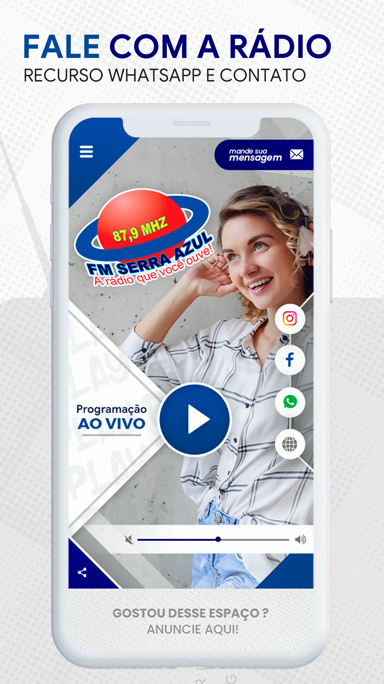 FM Serra Azul 87,9 MHZ | Indus Appstore | Screenshot