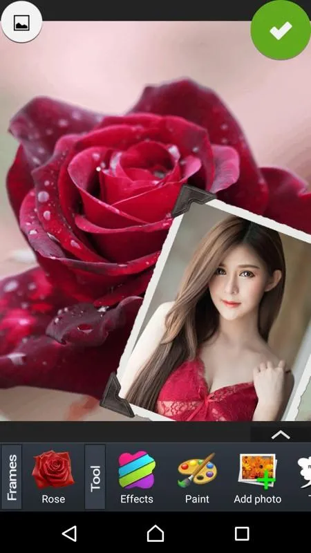 Rose Photo Frames | Indus Appstore | Screenshot