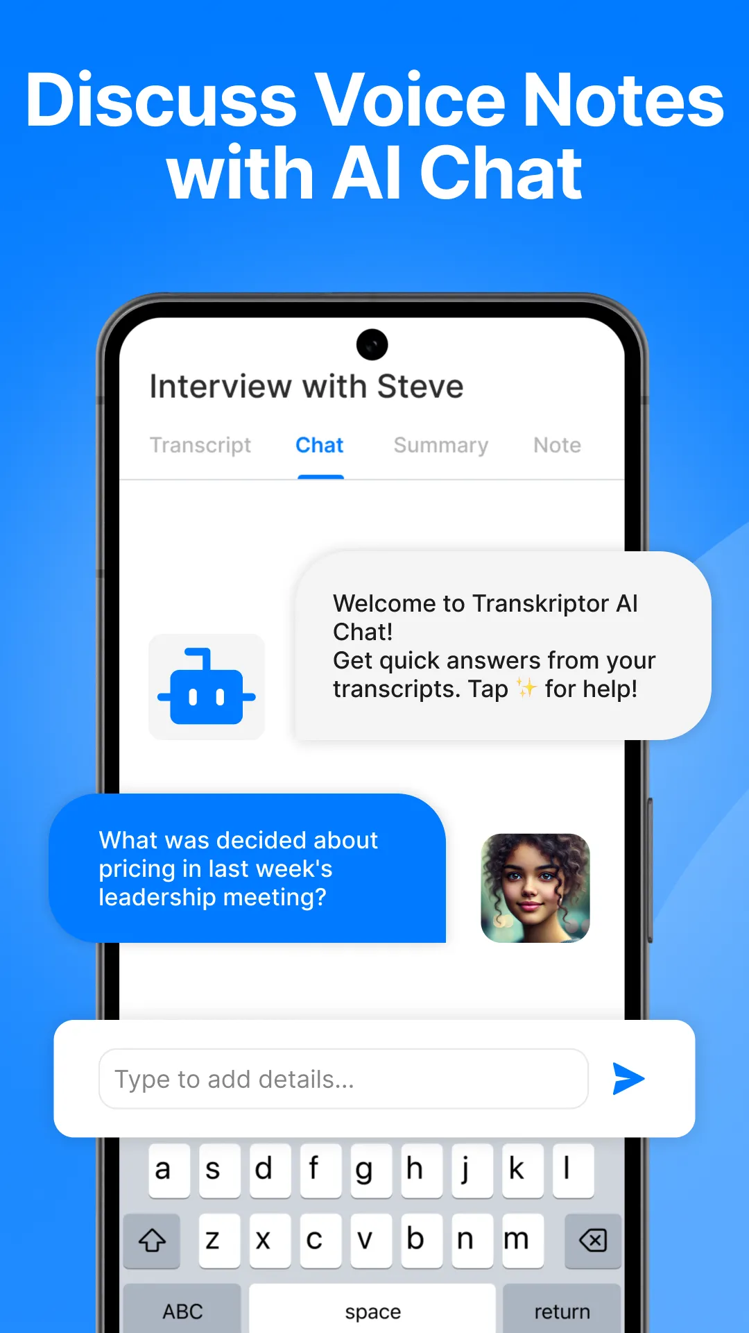 Transcribe Speech to Text | Indus Appstore | Screenshot