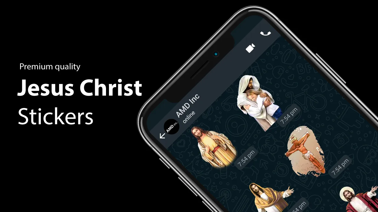 Jesus Stickers for WA | Indus Appstore | Screenshot