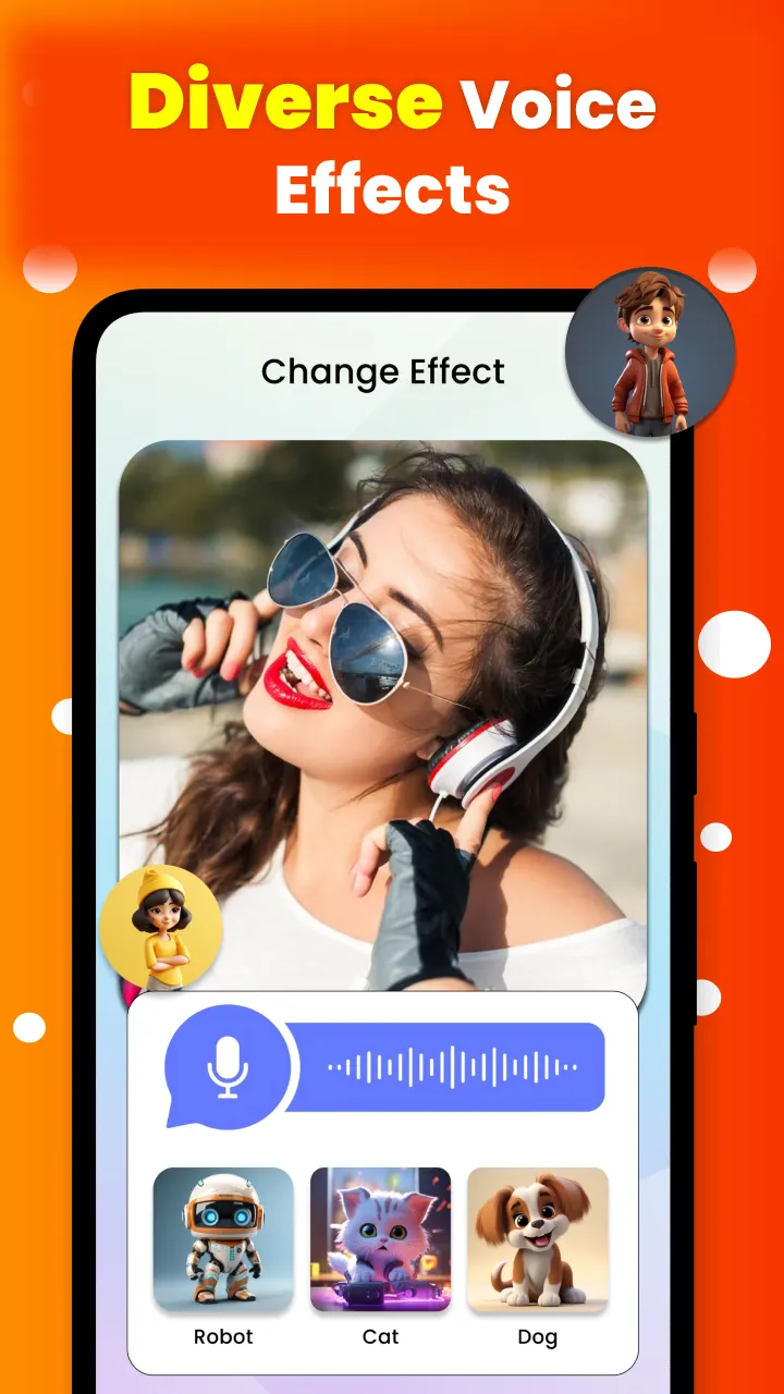 Voice Changer : Sound Effects | Indus Appstore | Screenshot