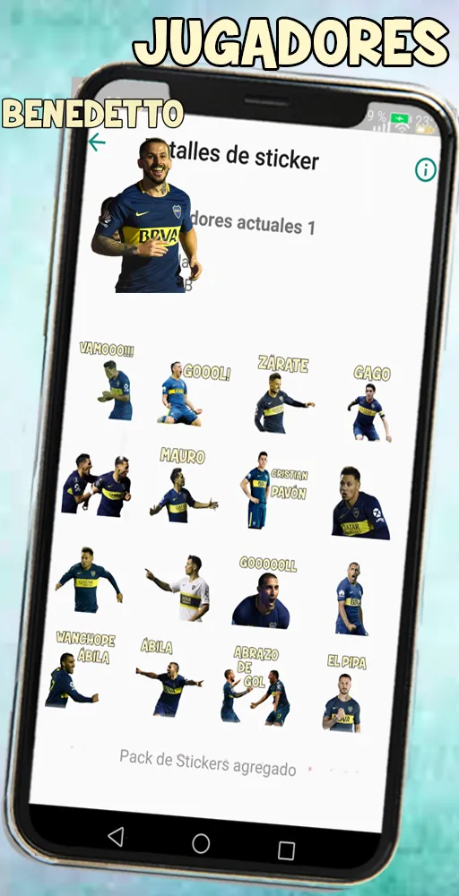 Stickers de Boca Juniors para  | Indus Appstore | Screenshot