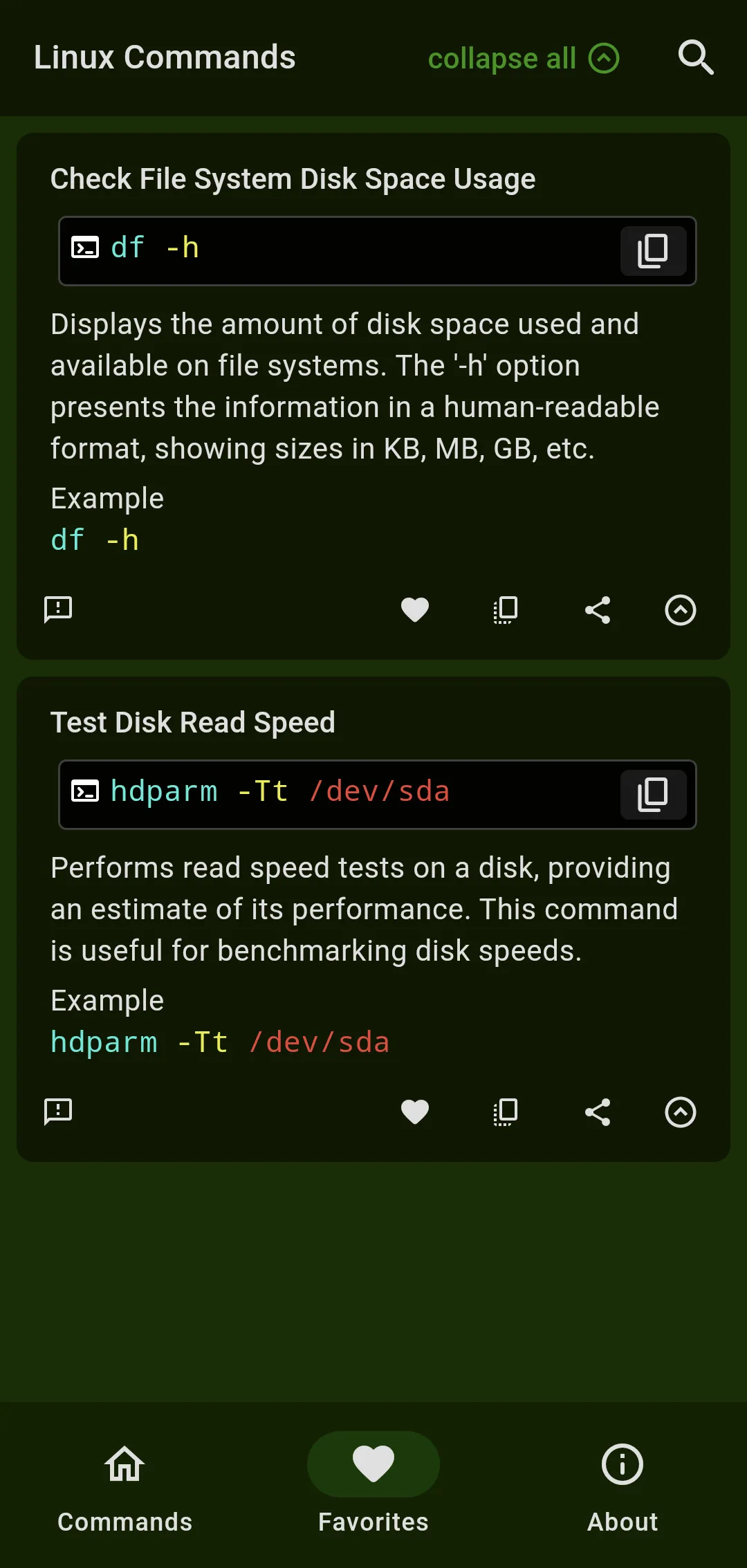 Linux Commands | Indus Appstore | Screenshot