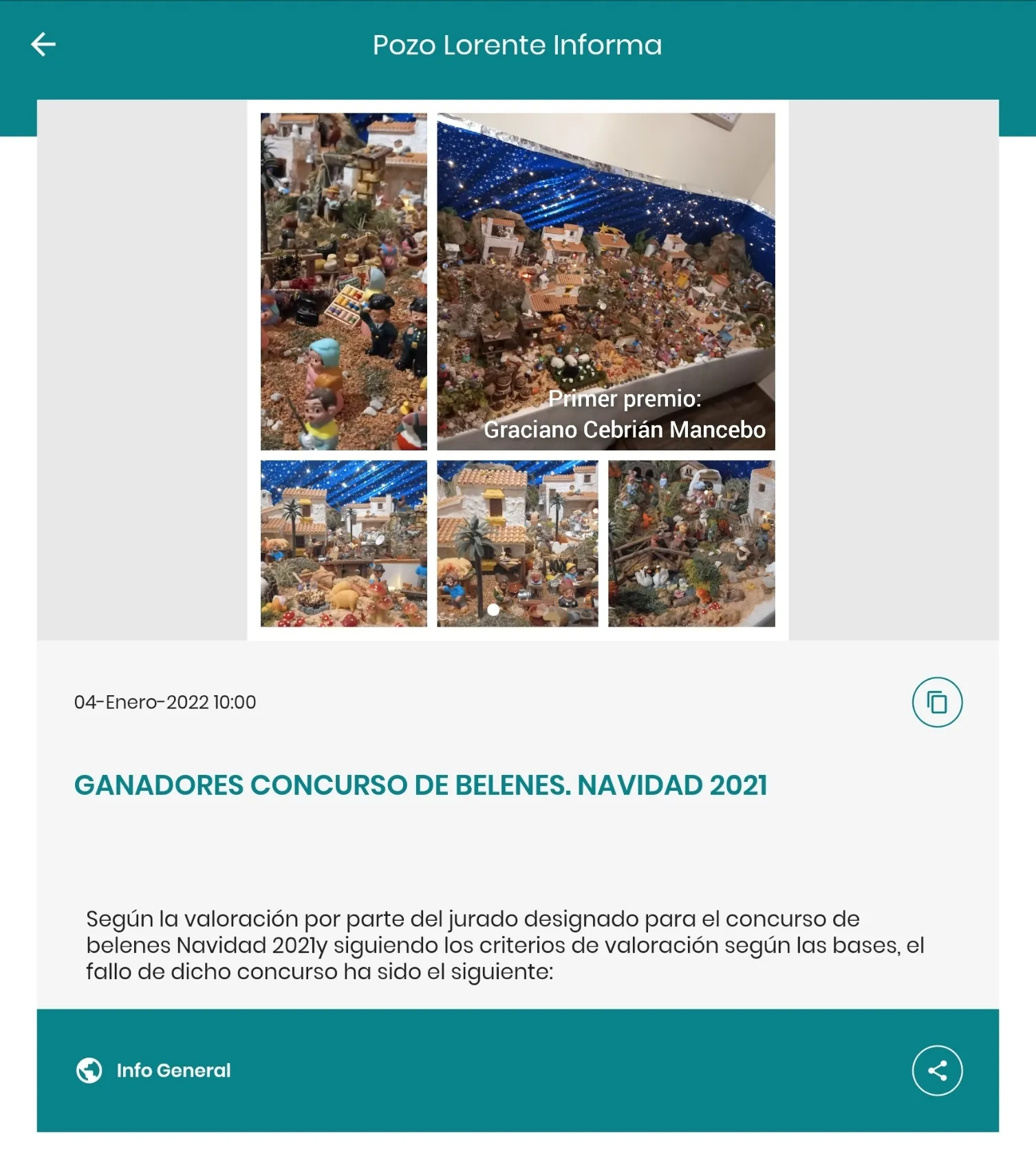 Pozo Lorente Informa | Indus Appstore | Screenshot