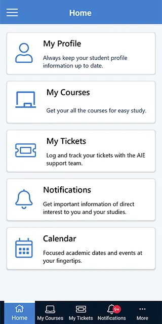 myAIE Student App | Indus Appstore | Screenshot