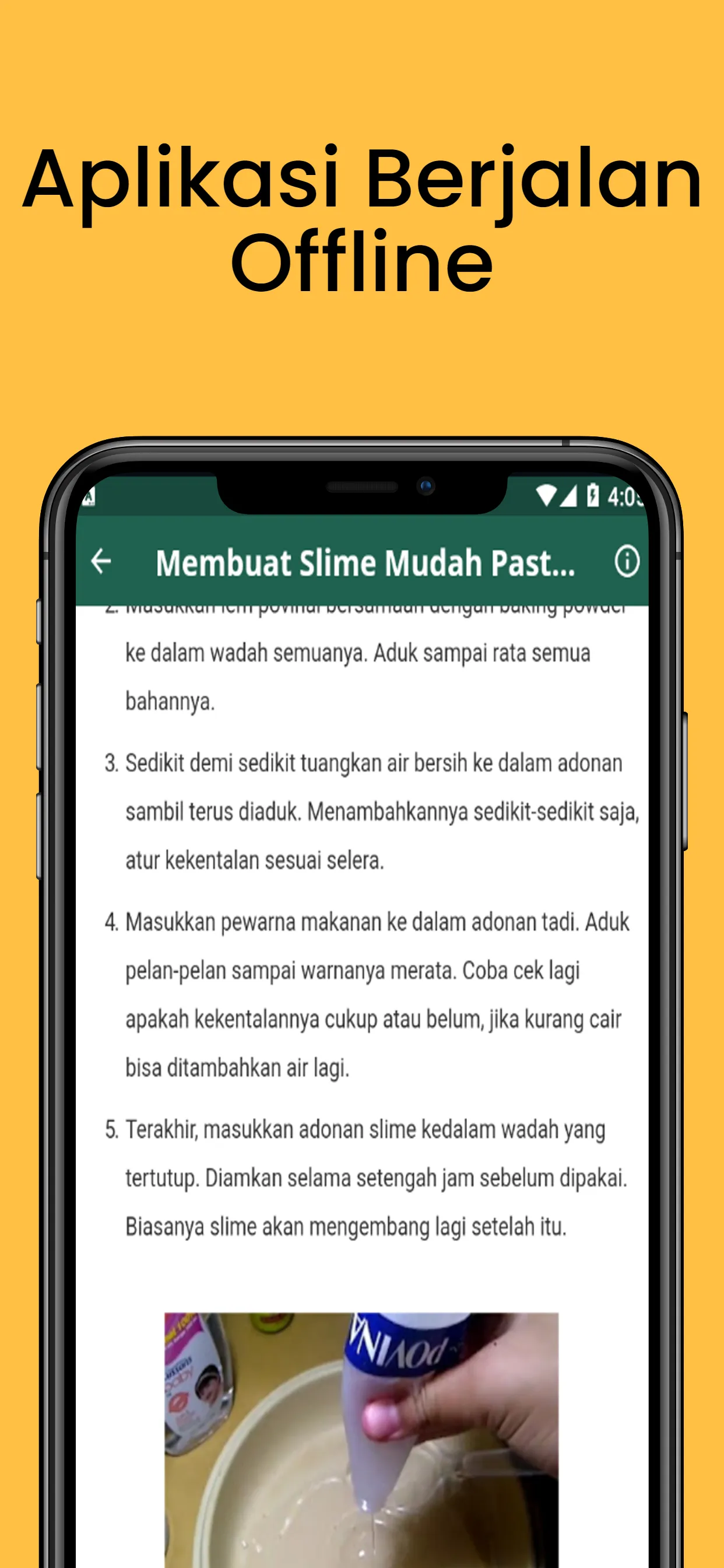 Membuat Slime Mudah Pasti Jadi | Indus Appstore | Screenshot