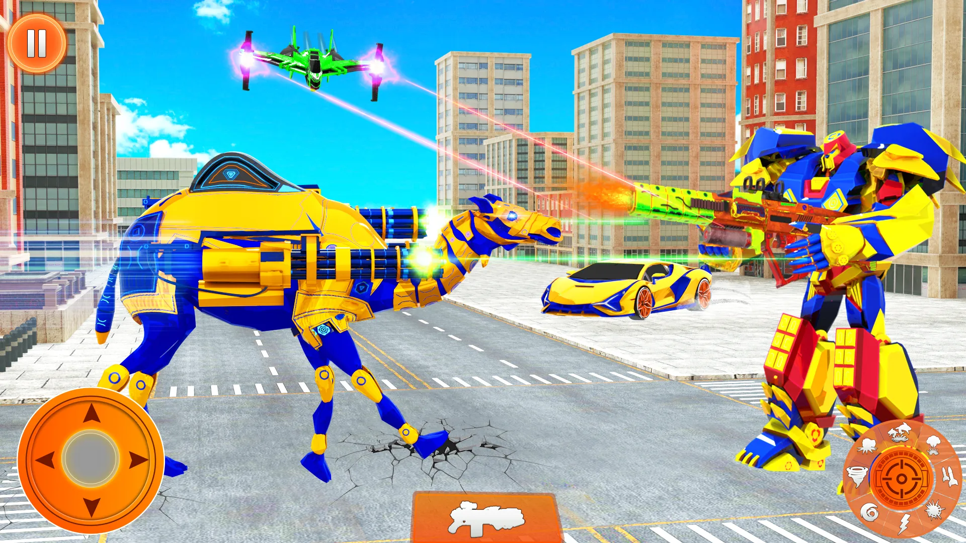 Camel Robot Car Transform Game | Indus Appstore | Screenshot