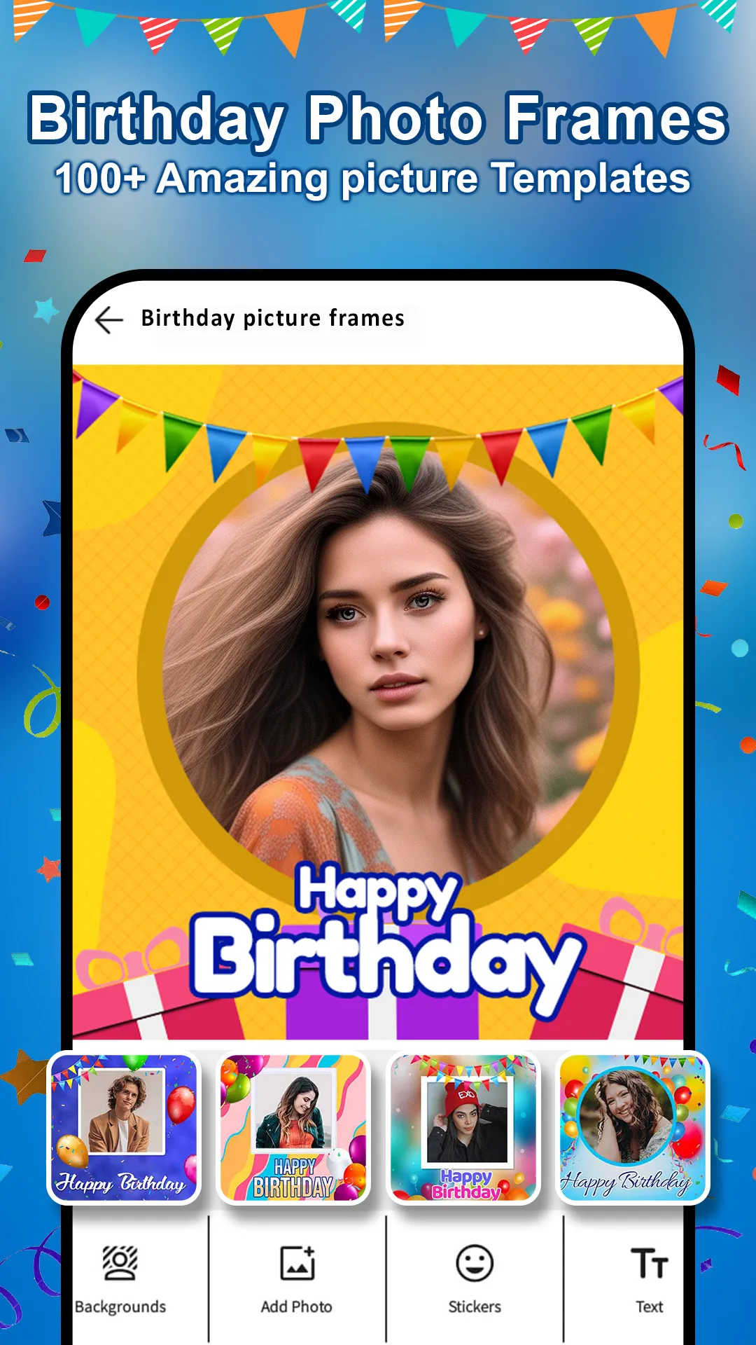 Birthday Video Maker With Song | Indus Appstore | Screenshot