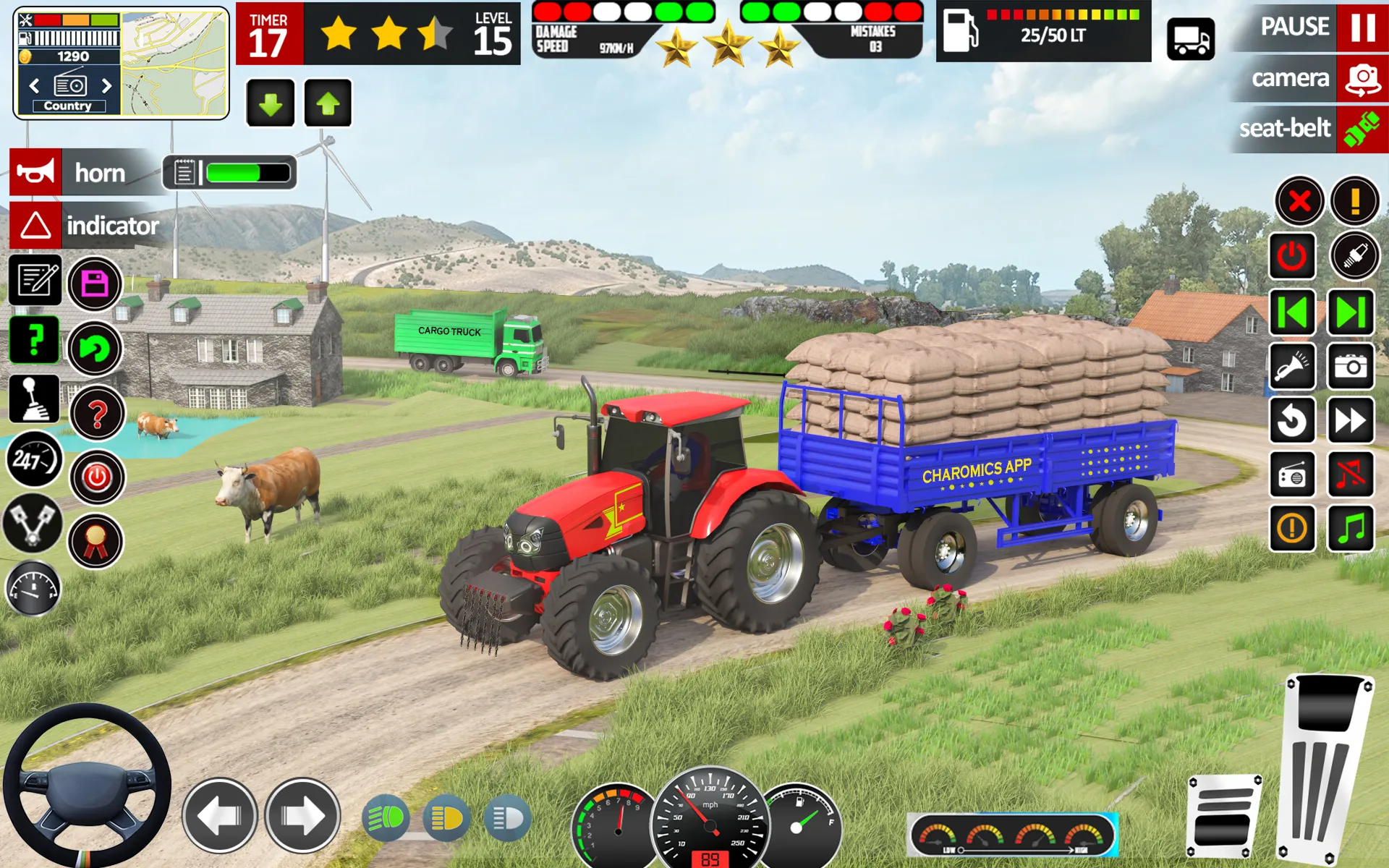 Farm Tractor Farming Games 3D | Indus Appstore | Screenshot