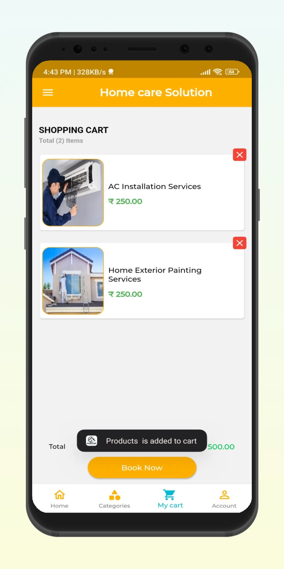 Home care Solution | Indus Appstore | Screenshot