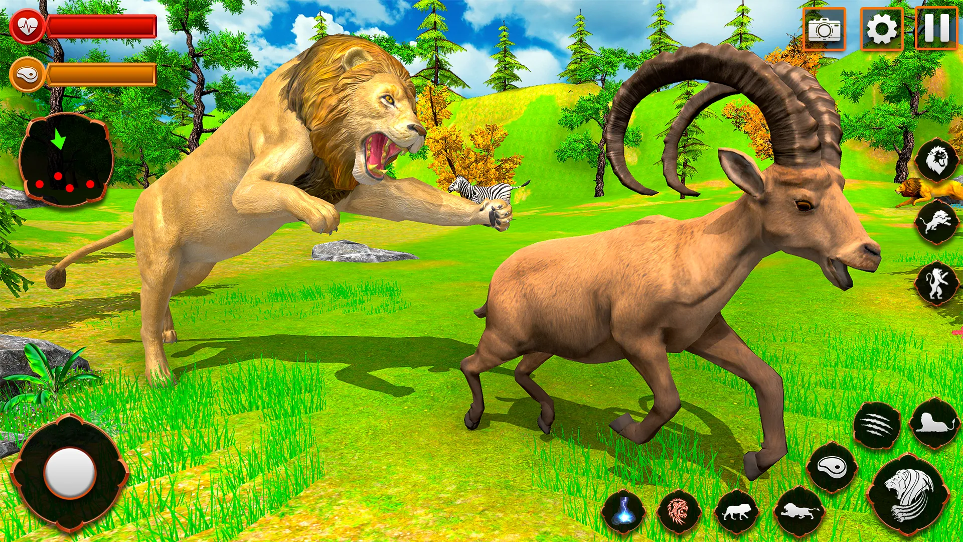 Animal Games Lion Simulator | Indus Appstore | Screenshot