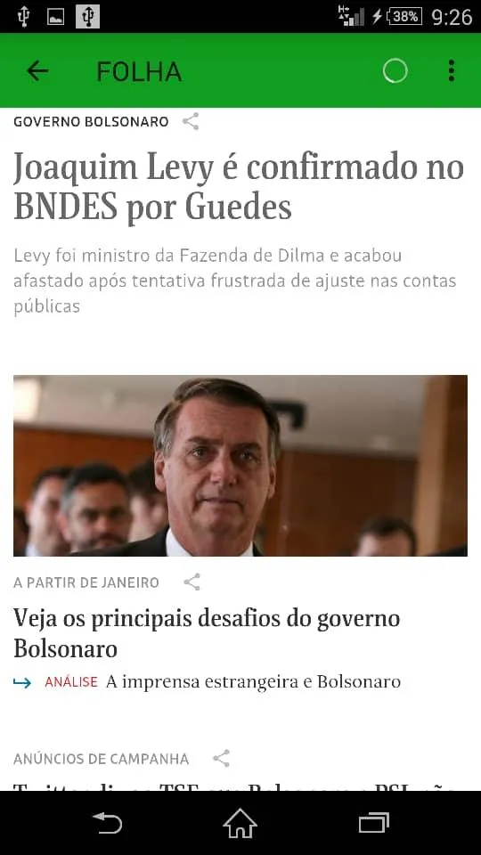 Noticias Brasil | Indus Appstore | Screenshot