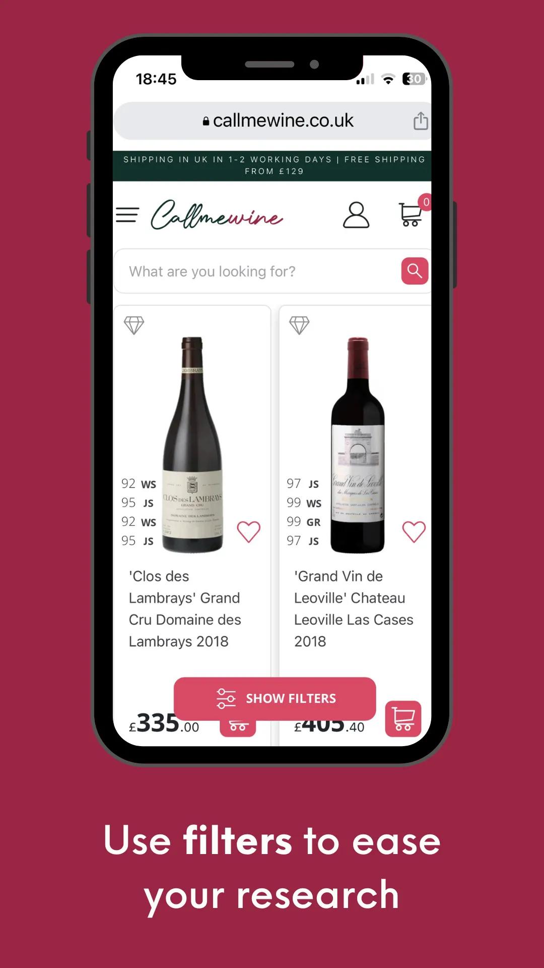 Callmewine | Indus Appstore | Screenshot