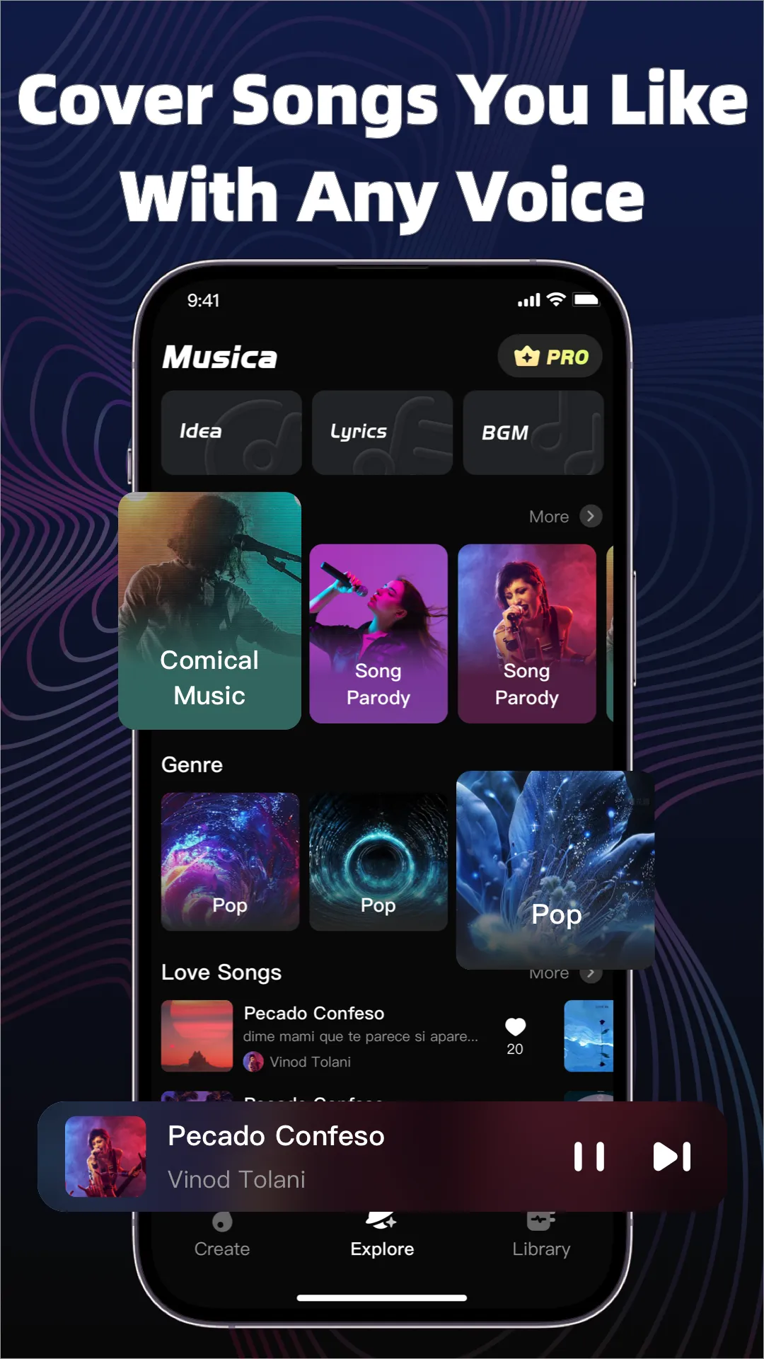 Musica:AI Song & Music Maker | Indus Appstore | Screenshot