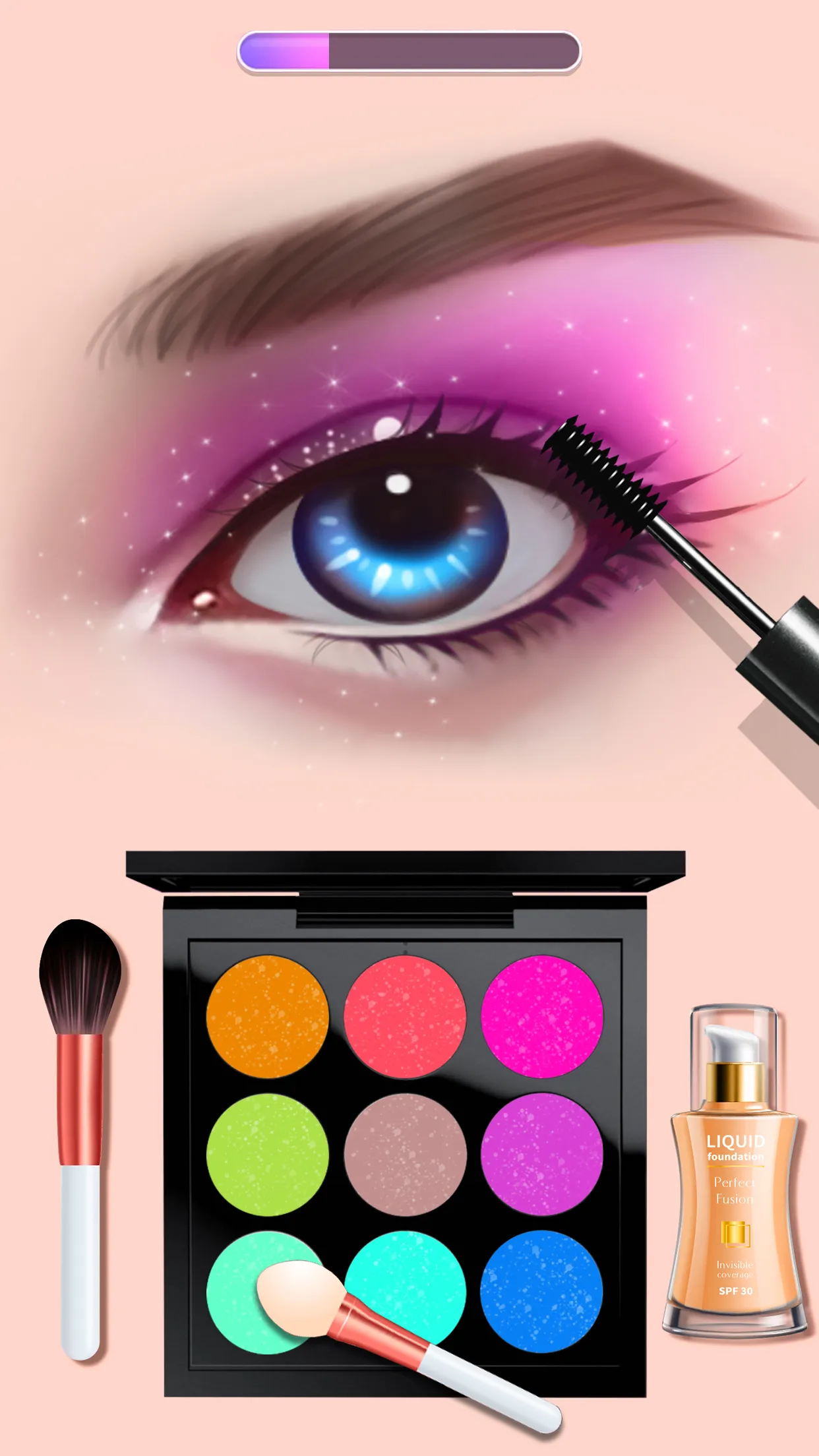 Makeup Kit - Color Mixing | Indus Appstore | Screenshot