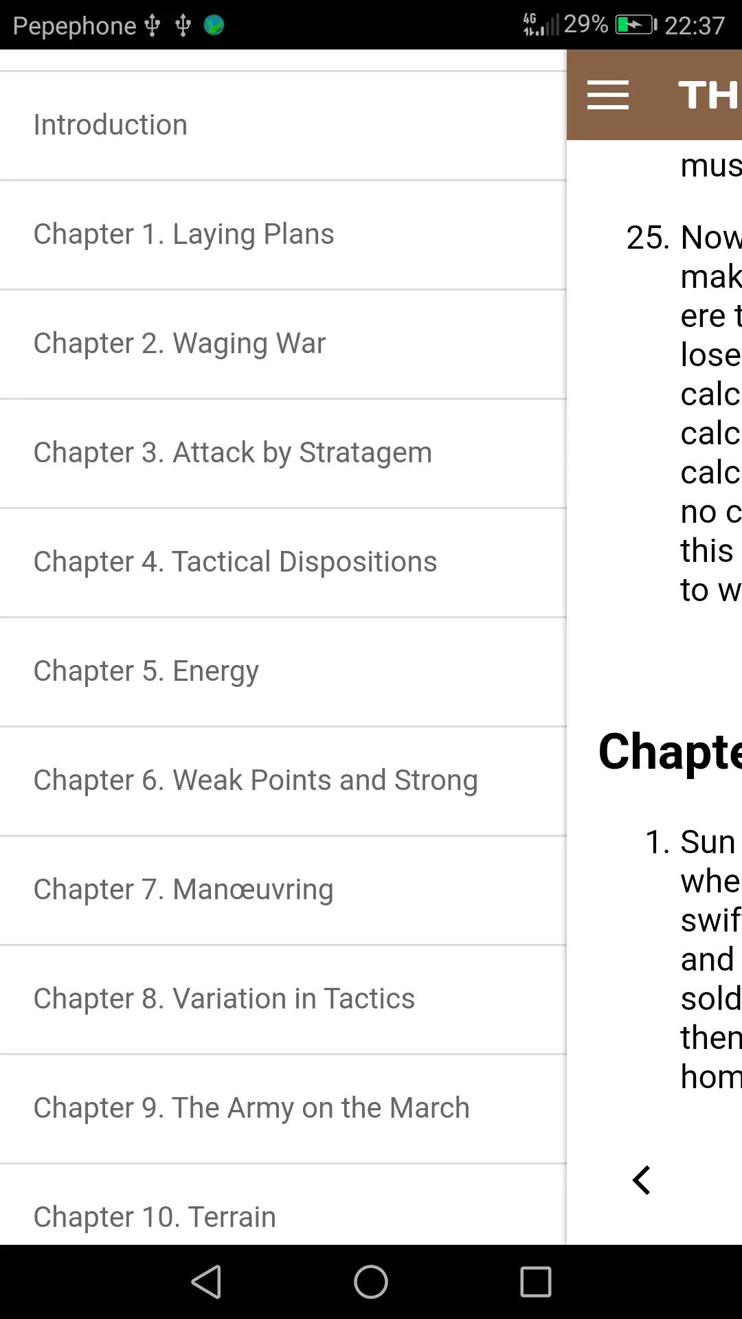 The Art of War Book by Sun Tzu | Indus Appstore | Screenshot