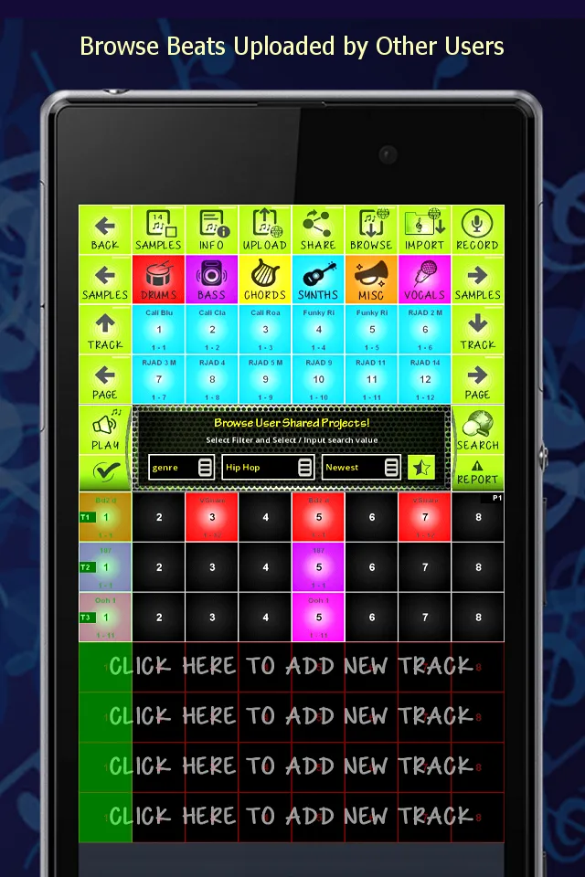 BeatDrops Beat Maker | Indus Appstore | Screenshot