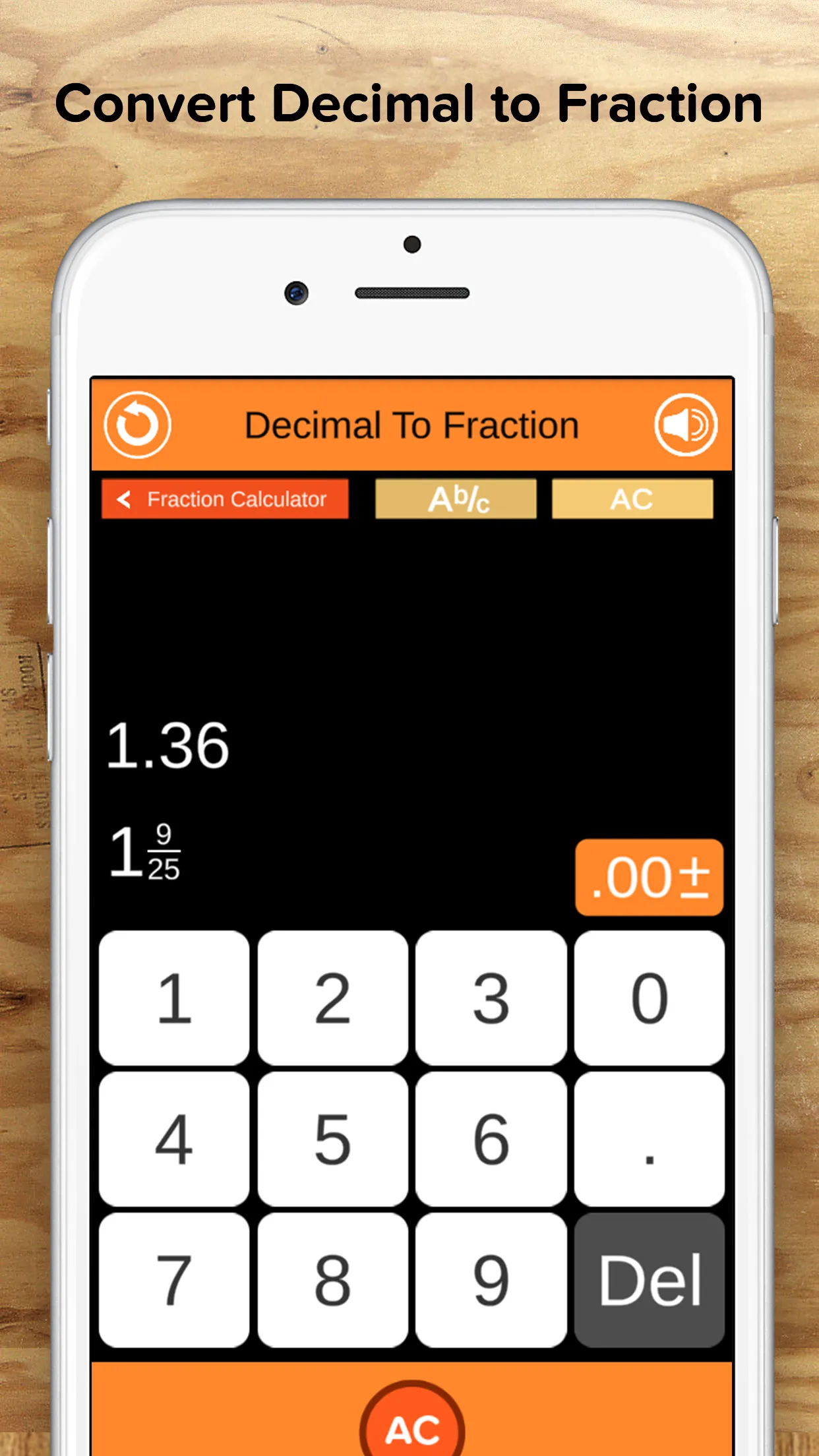 Fraction Calculator + Decimals | Indus Appstore | Screenshot