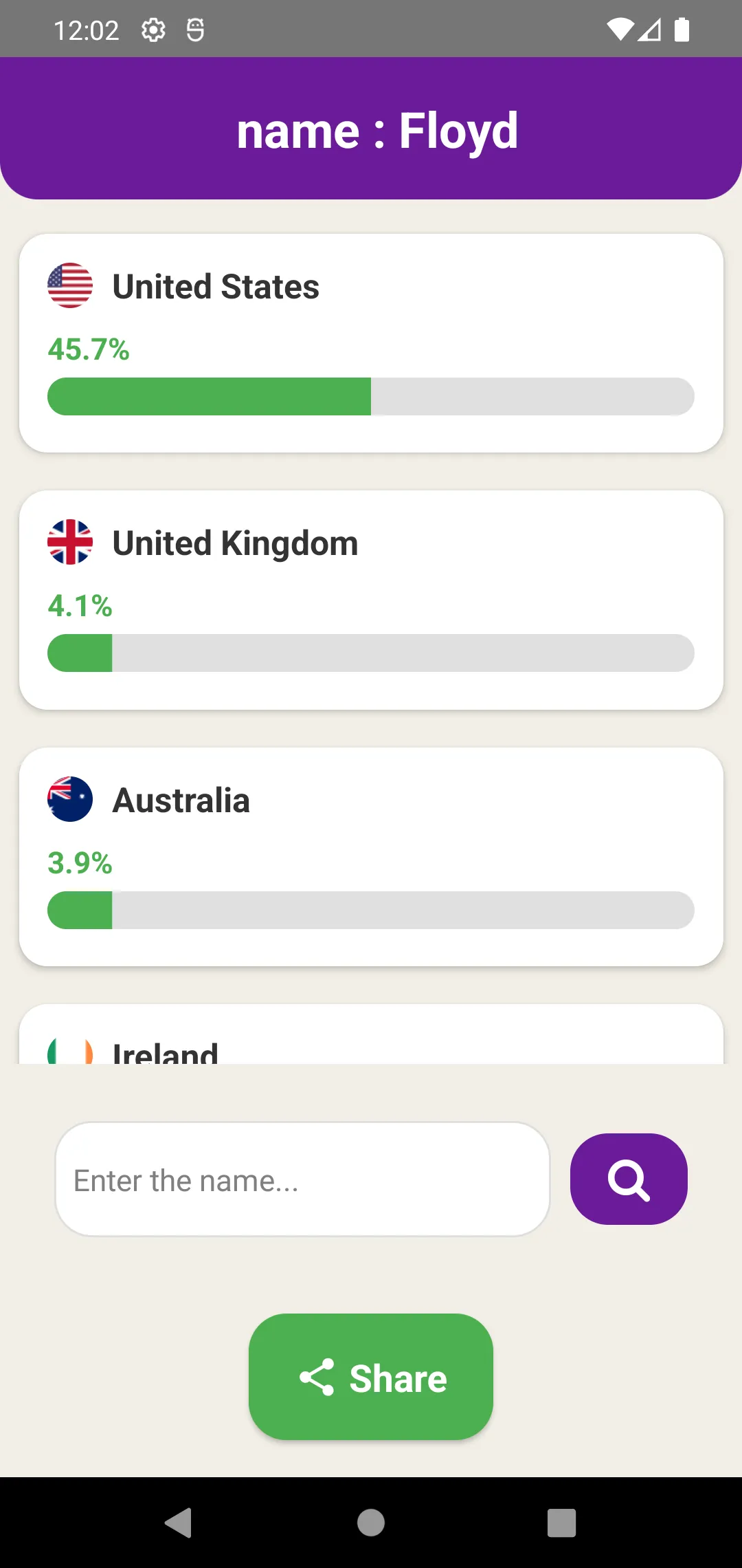 Nationality Checker | Indus Appstore | Screenshot